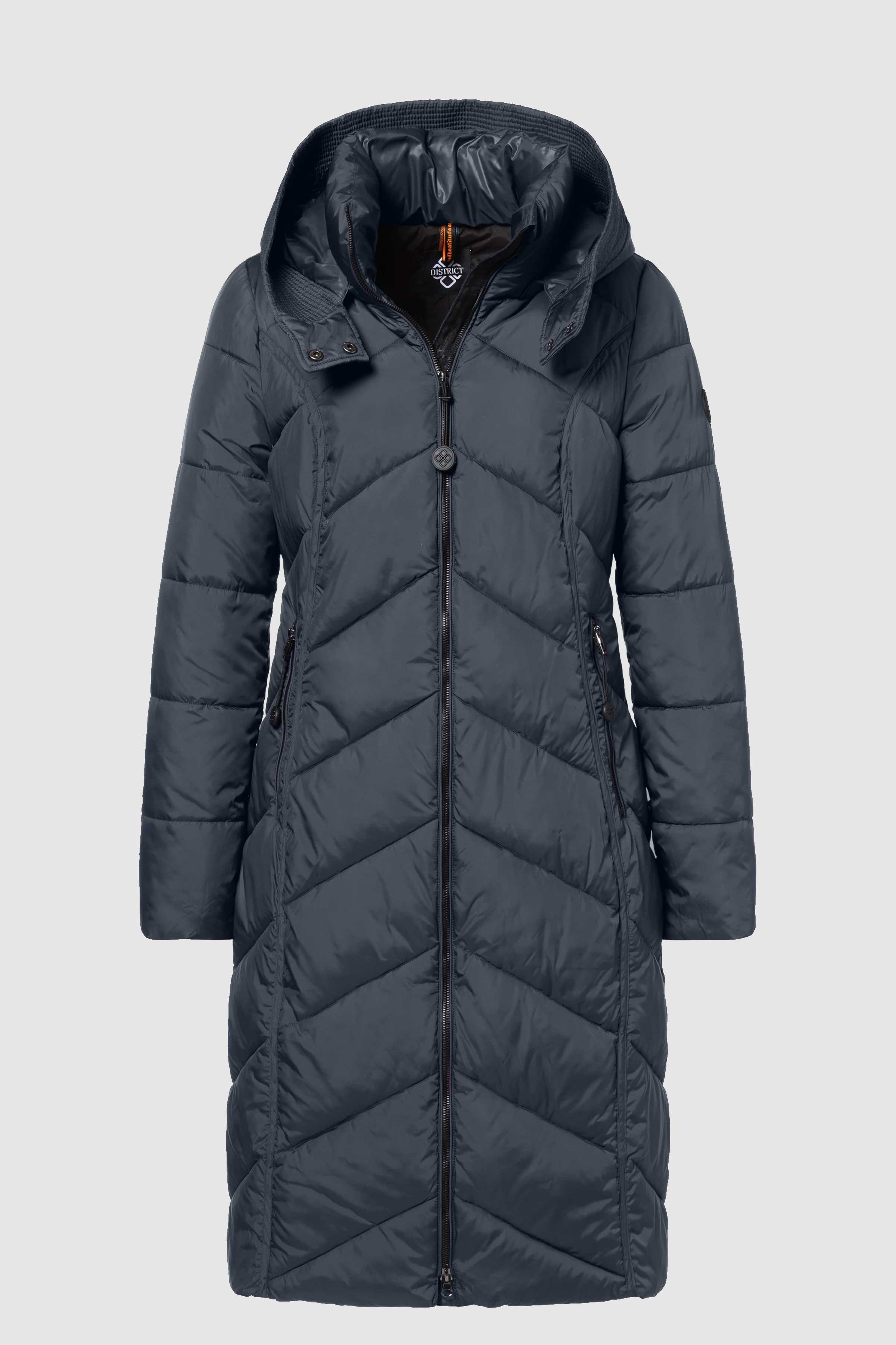 Arosa Coat in Gunmetal