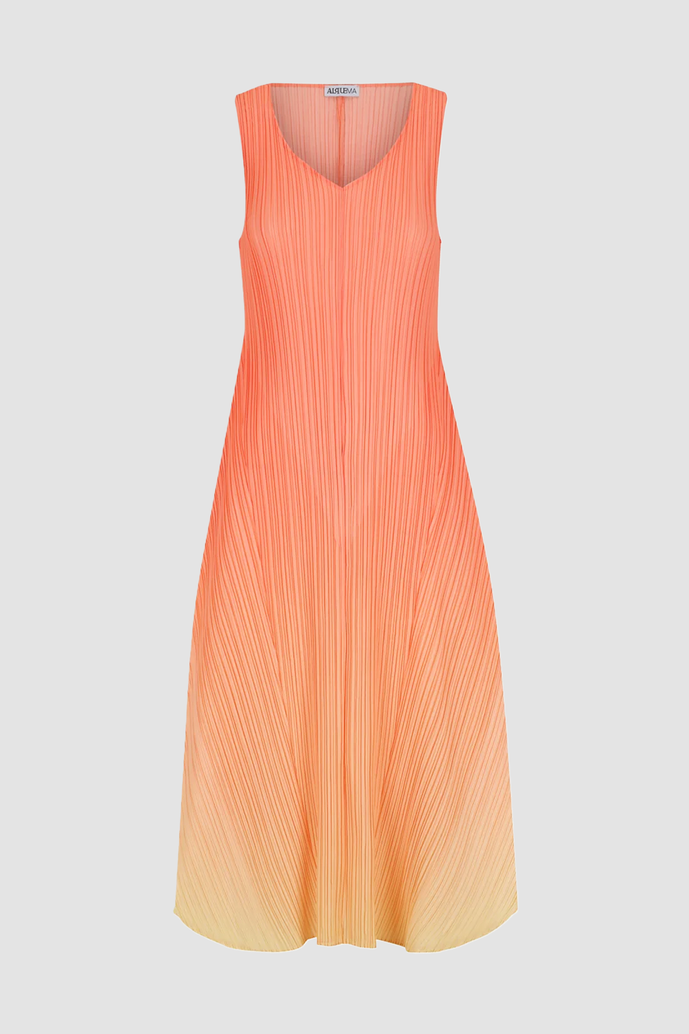 Estrella Dress in Peach Lemonade