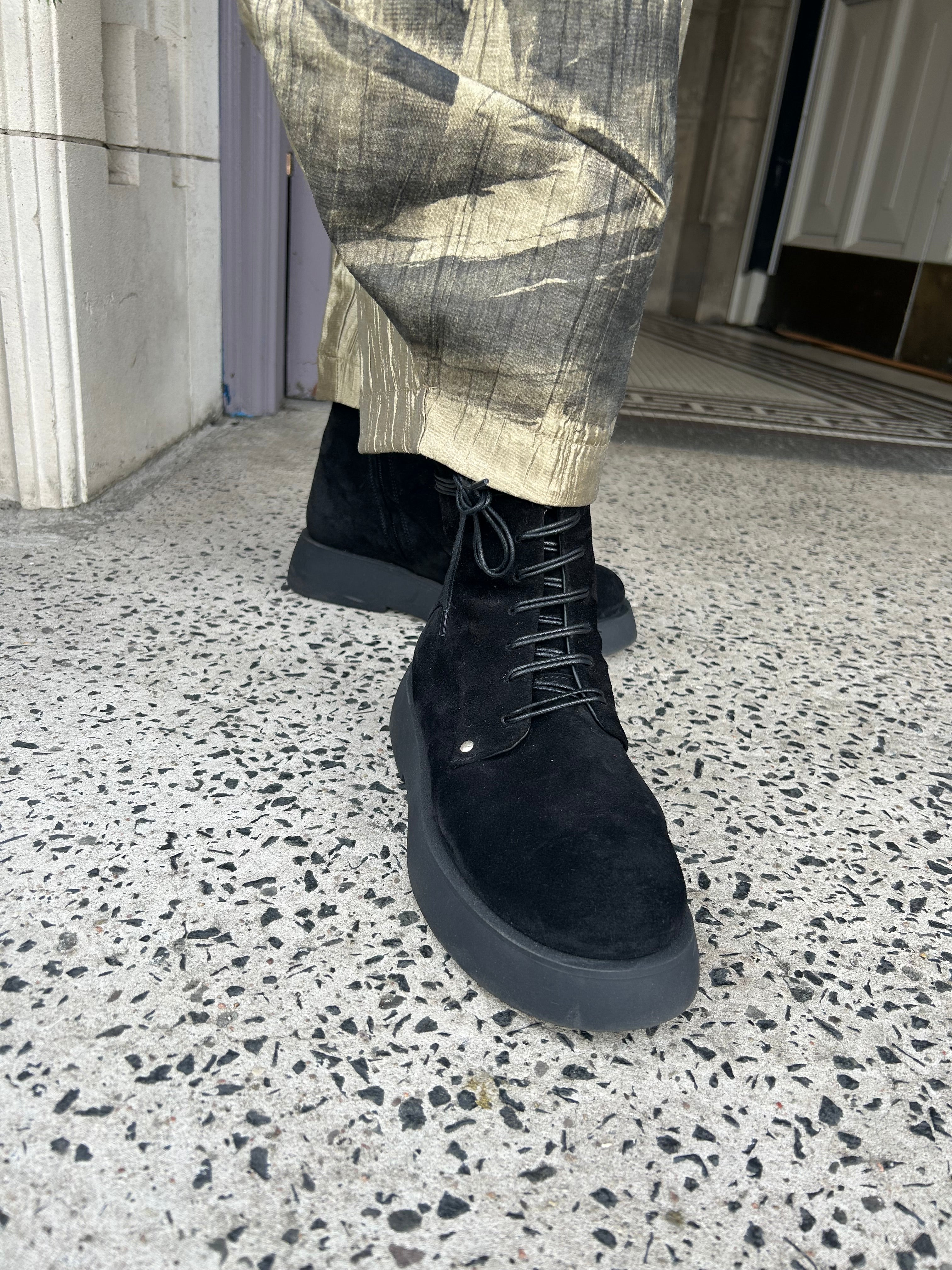 Abstract Trouser in Gold