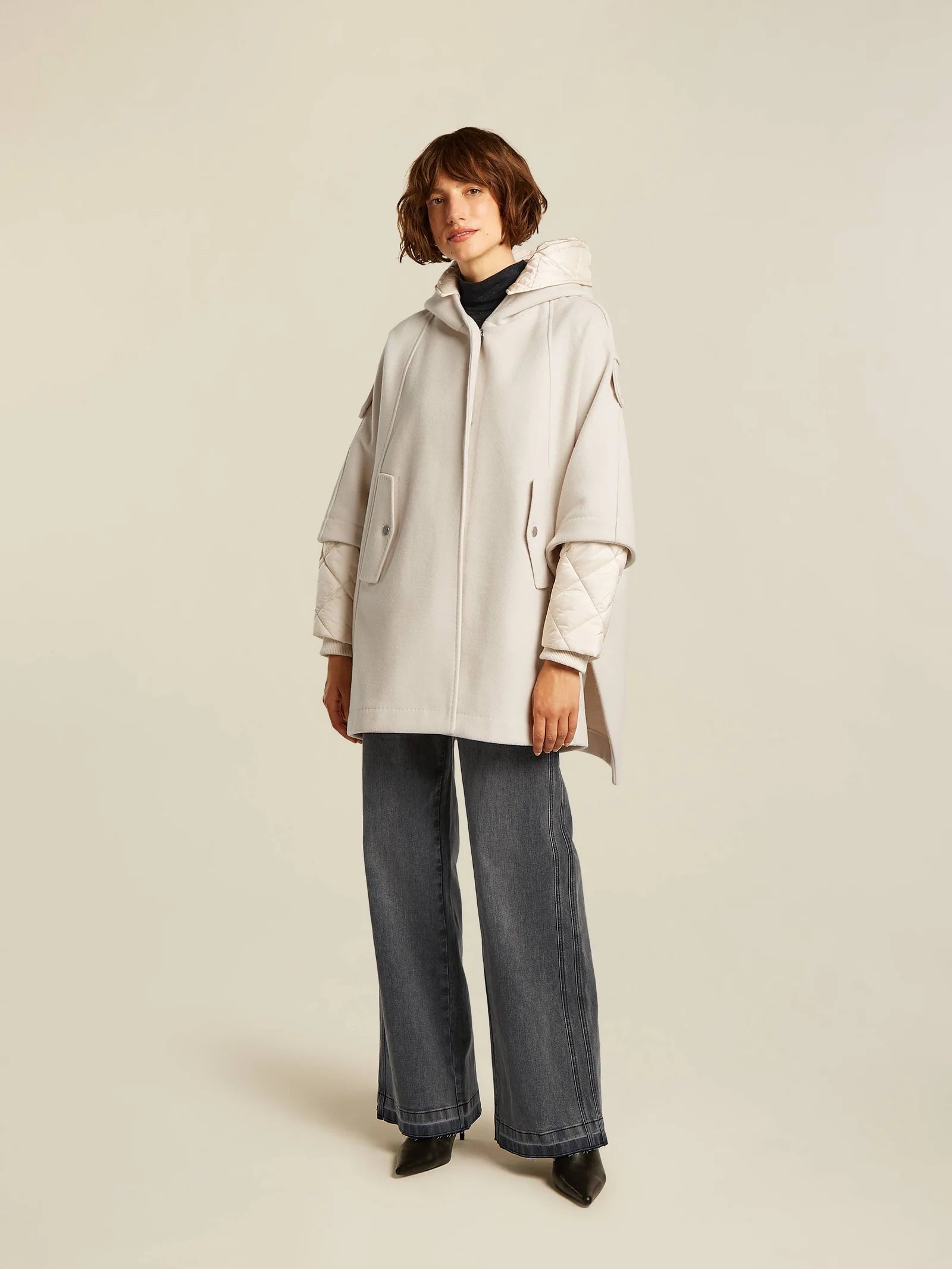Brigit Cape Coat in Kit