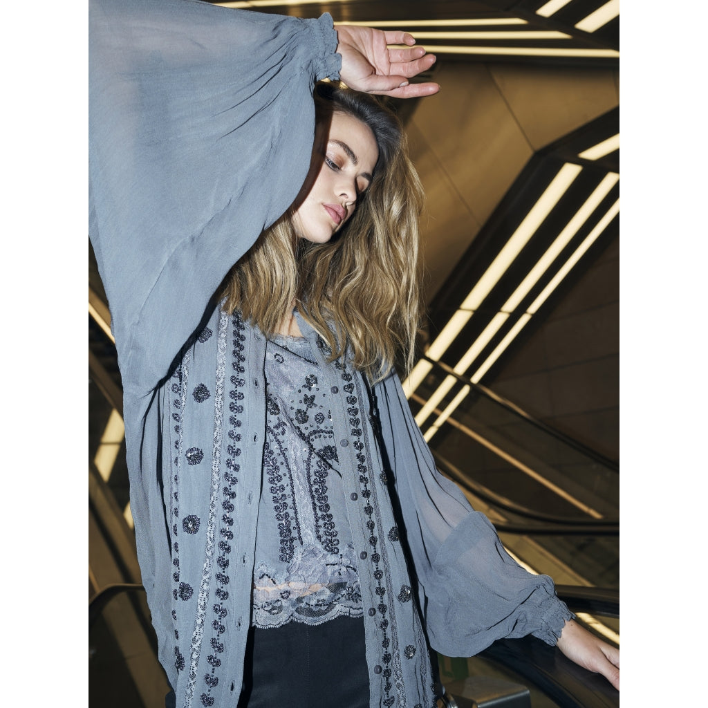 Bea Shirt in Iron Grey