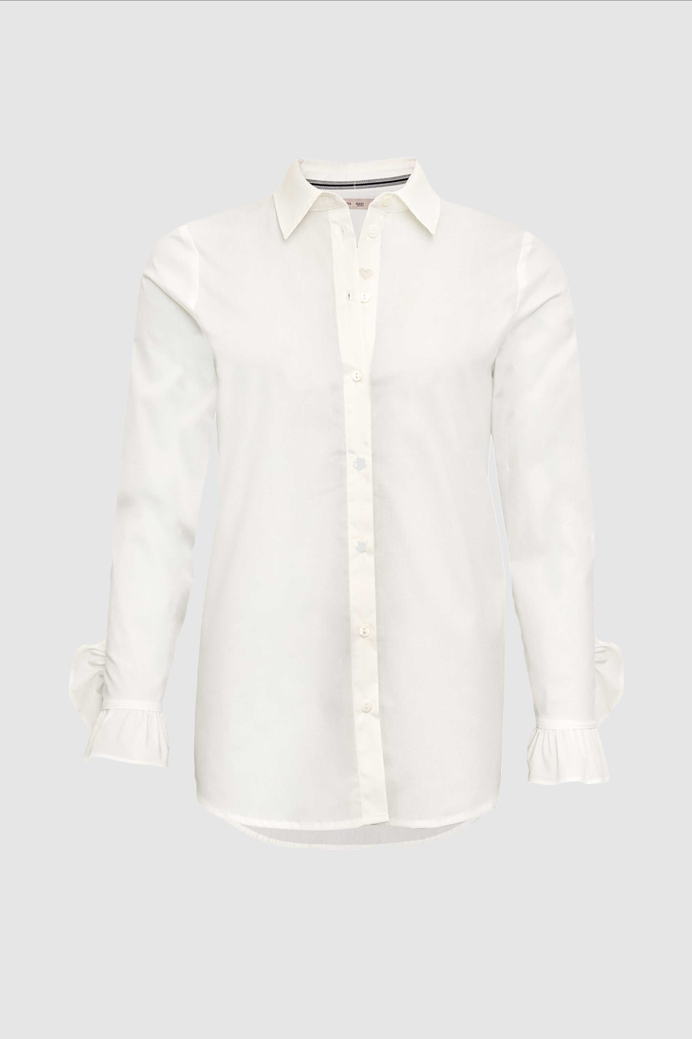 Bina Shirt in Whisper White