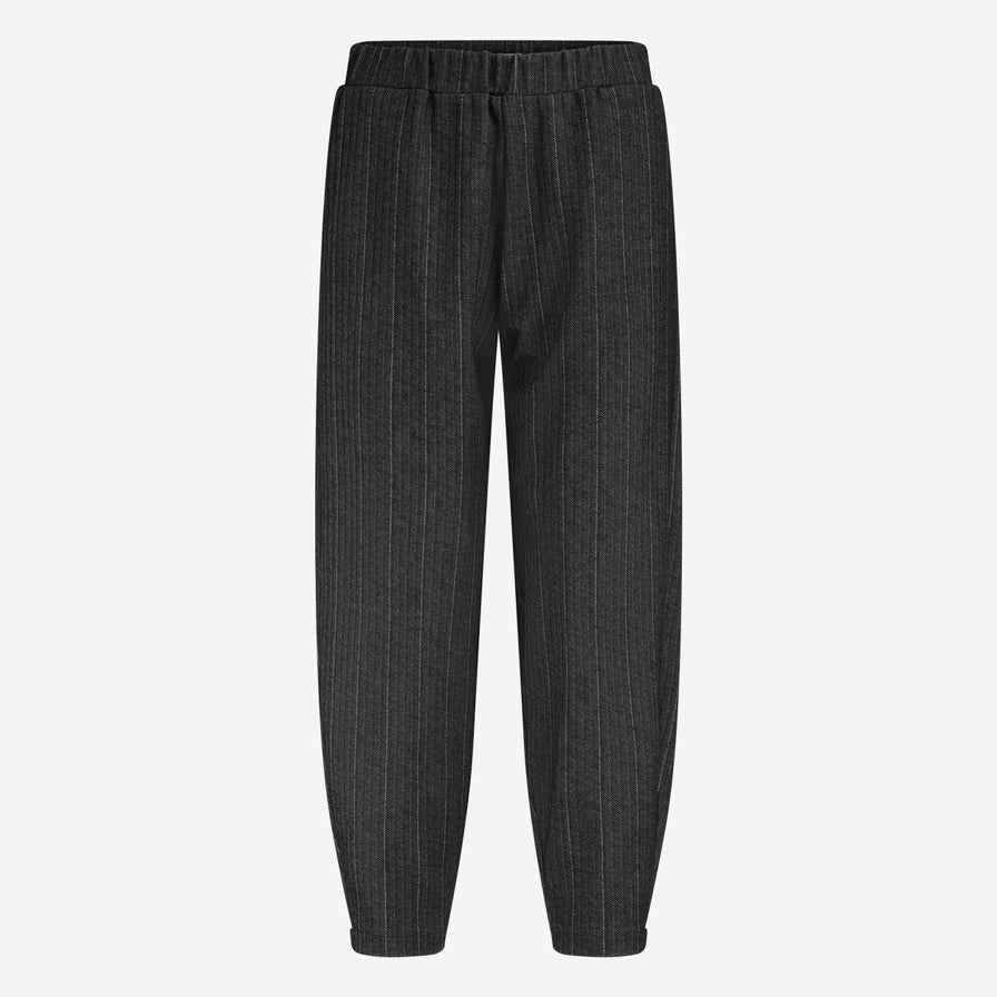 Bortolo Elastane Trouser in Black
