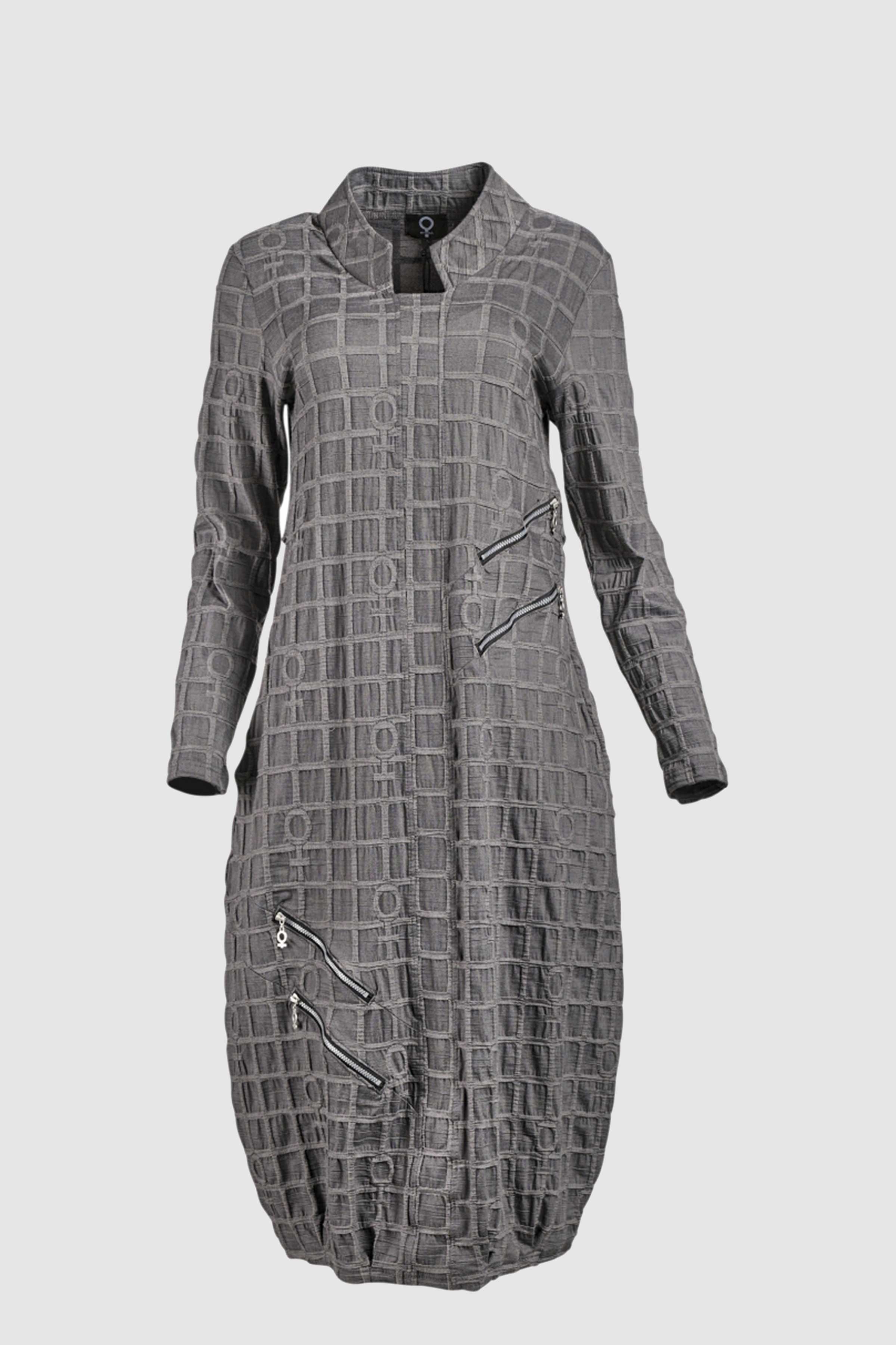 Bubble Dress in Grey