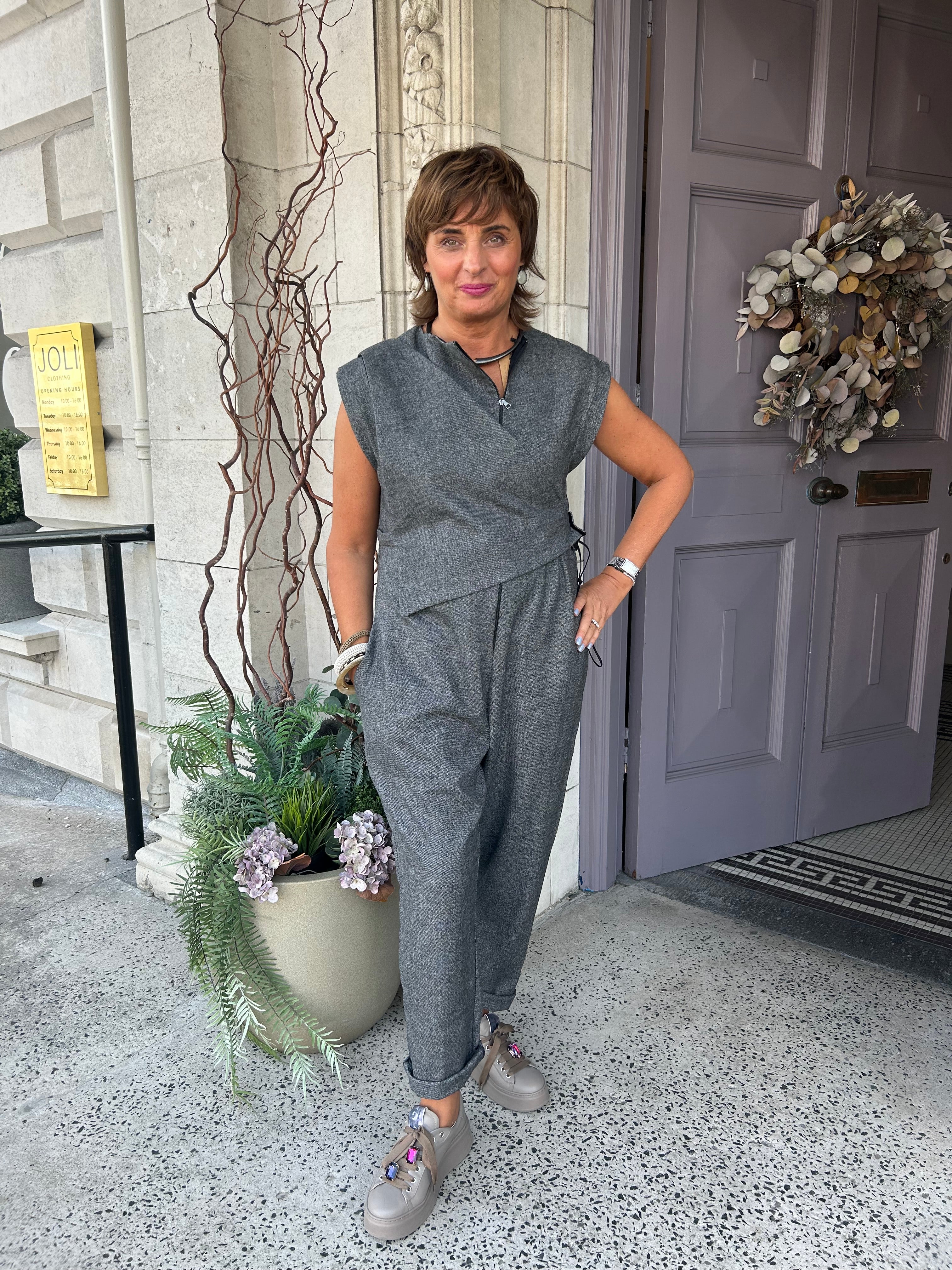 Galas Jumpsuit in Grey