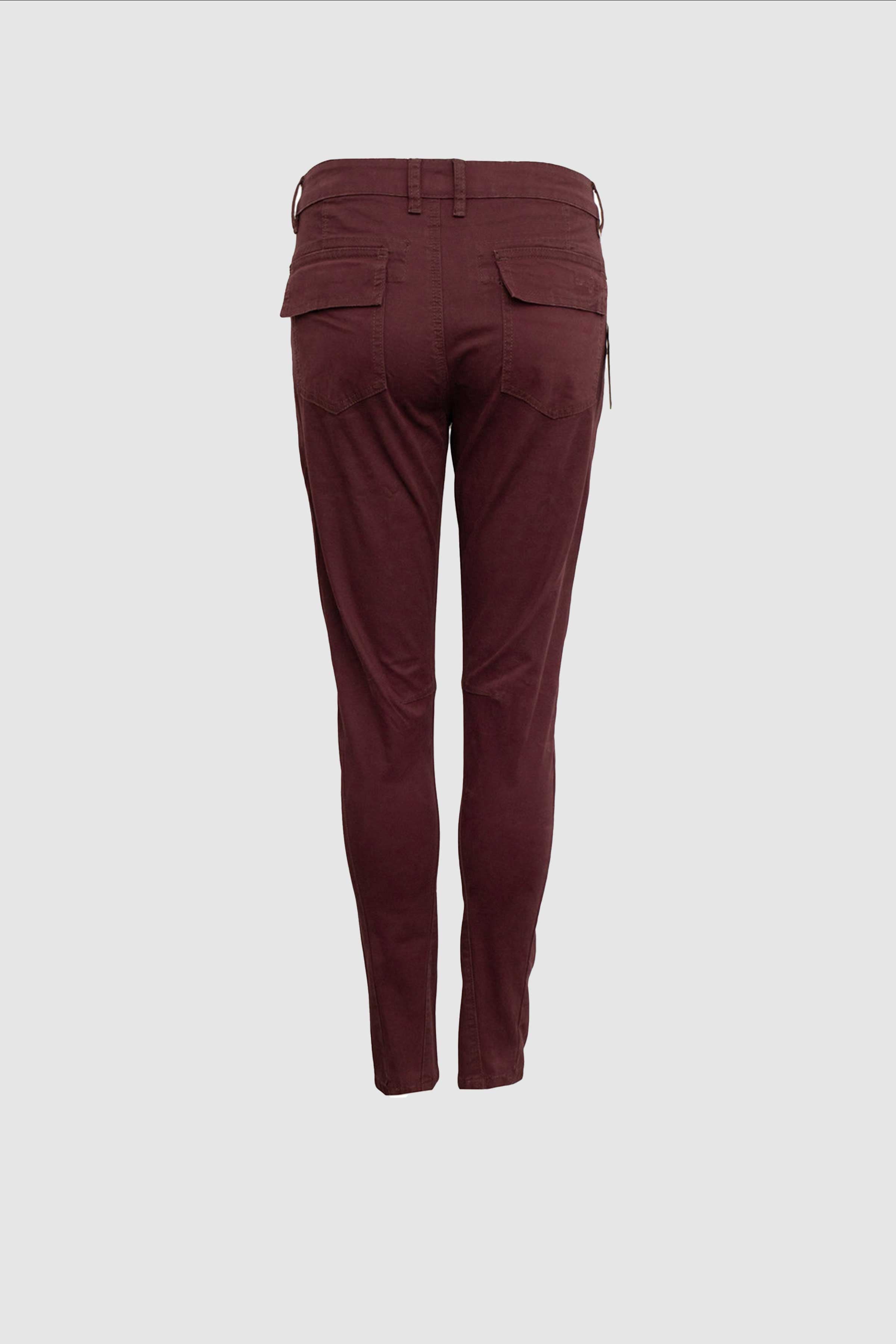 Capri Jeans in Wine
