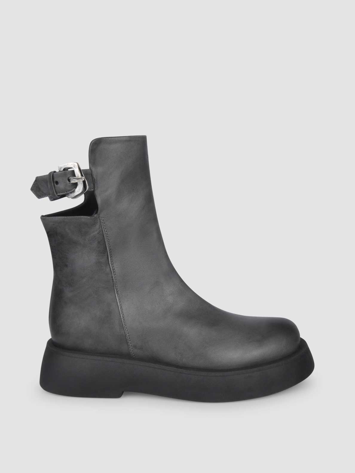 Silicone 17 Donna Biker Boot in Lecroix Smoke