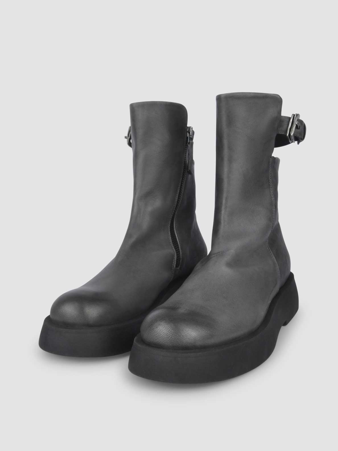 Silicone 17 Donna Biker Boot in Lecroix Smoke