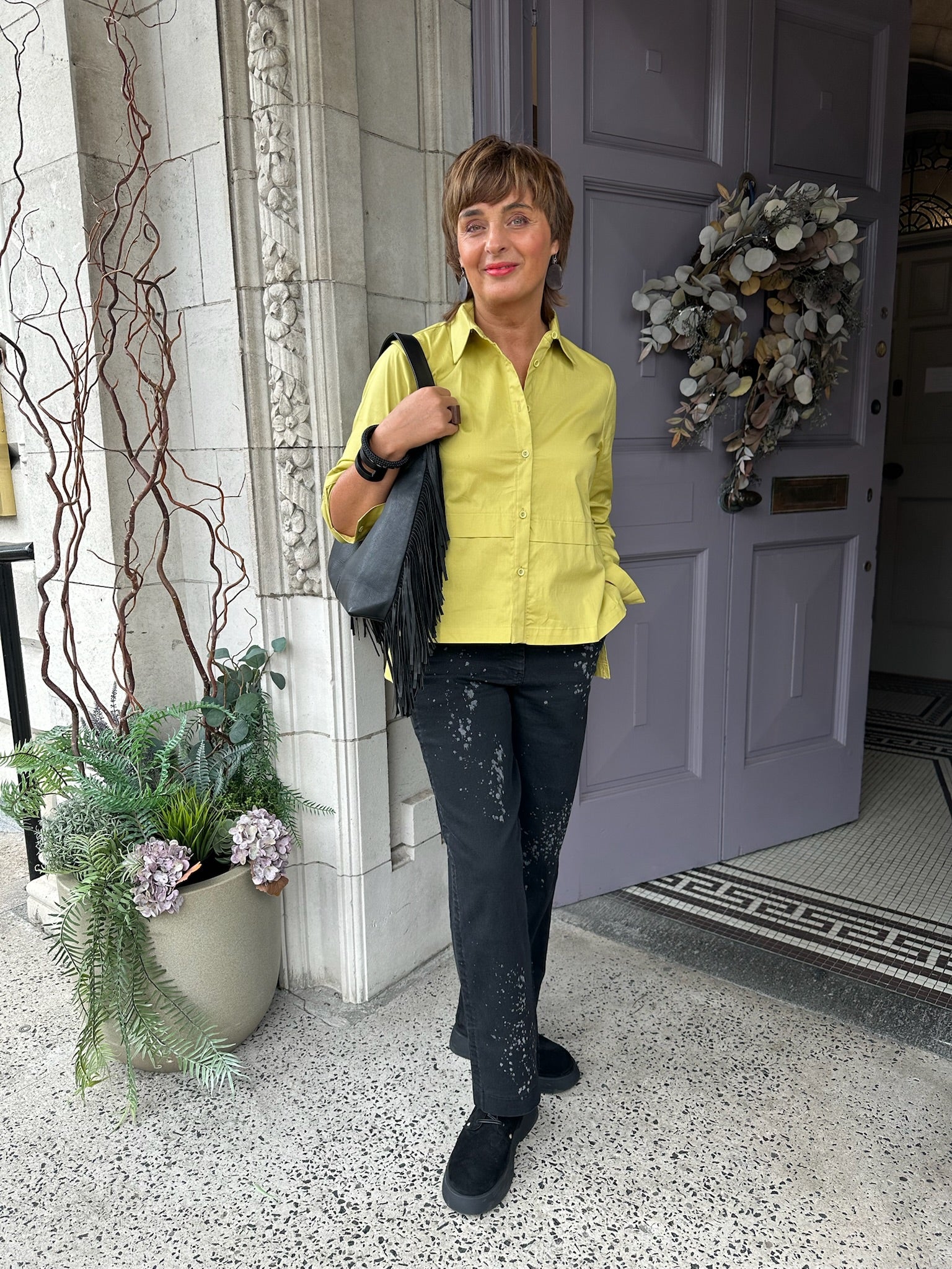 Shirt in Lemon