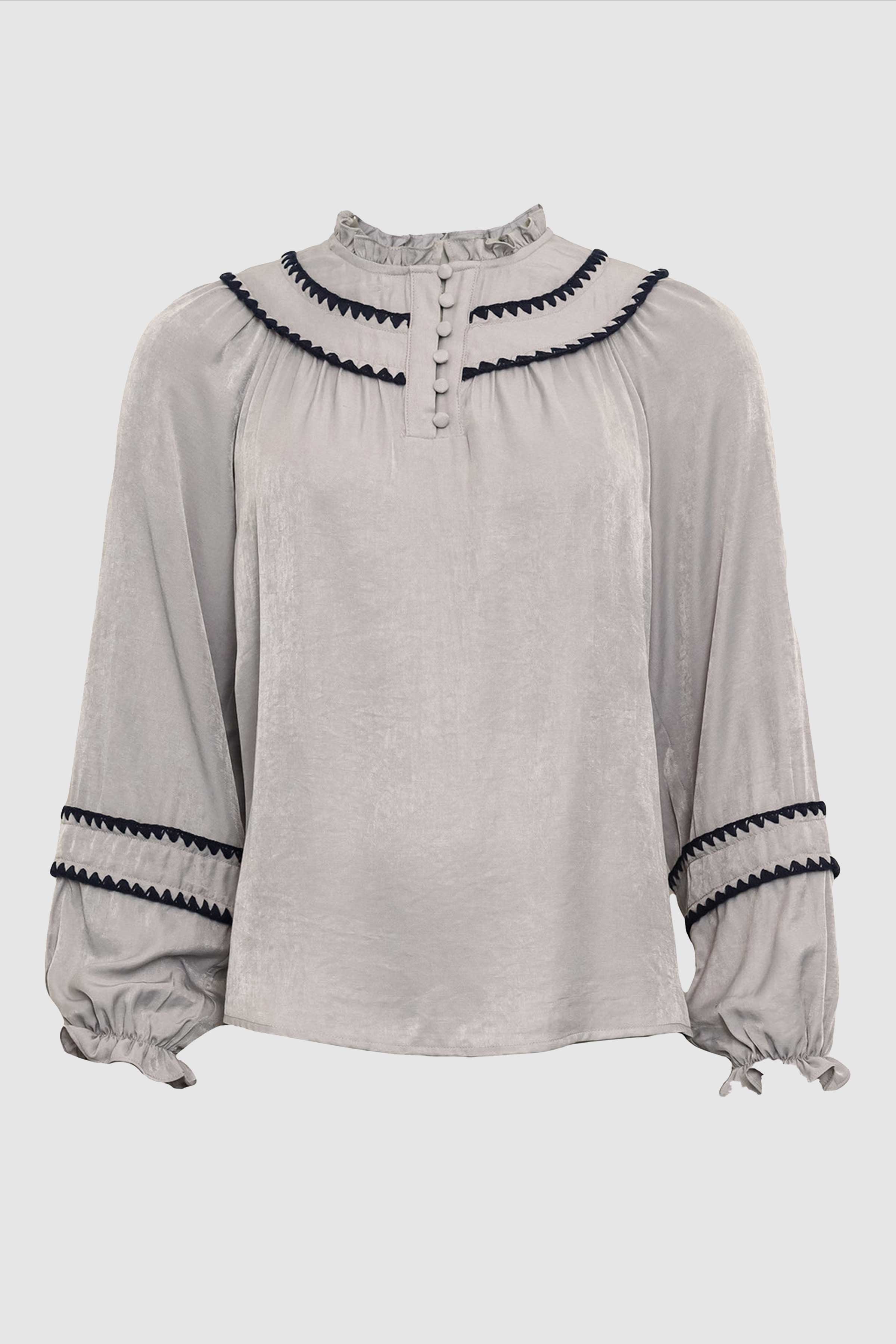 Hanks Blouse in Blue/Midnight