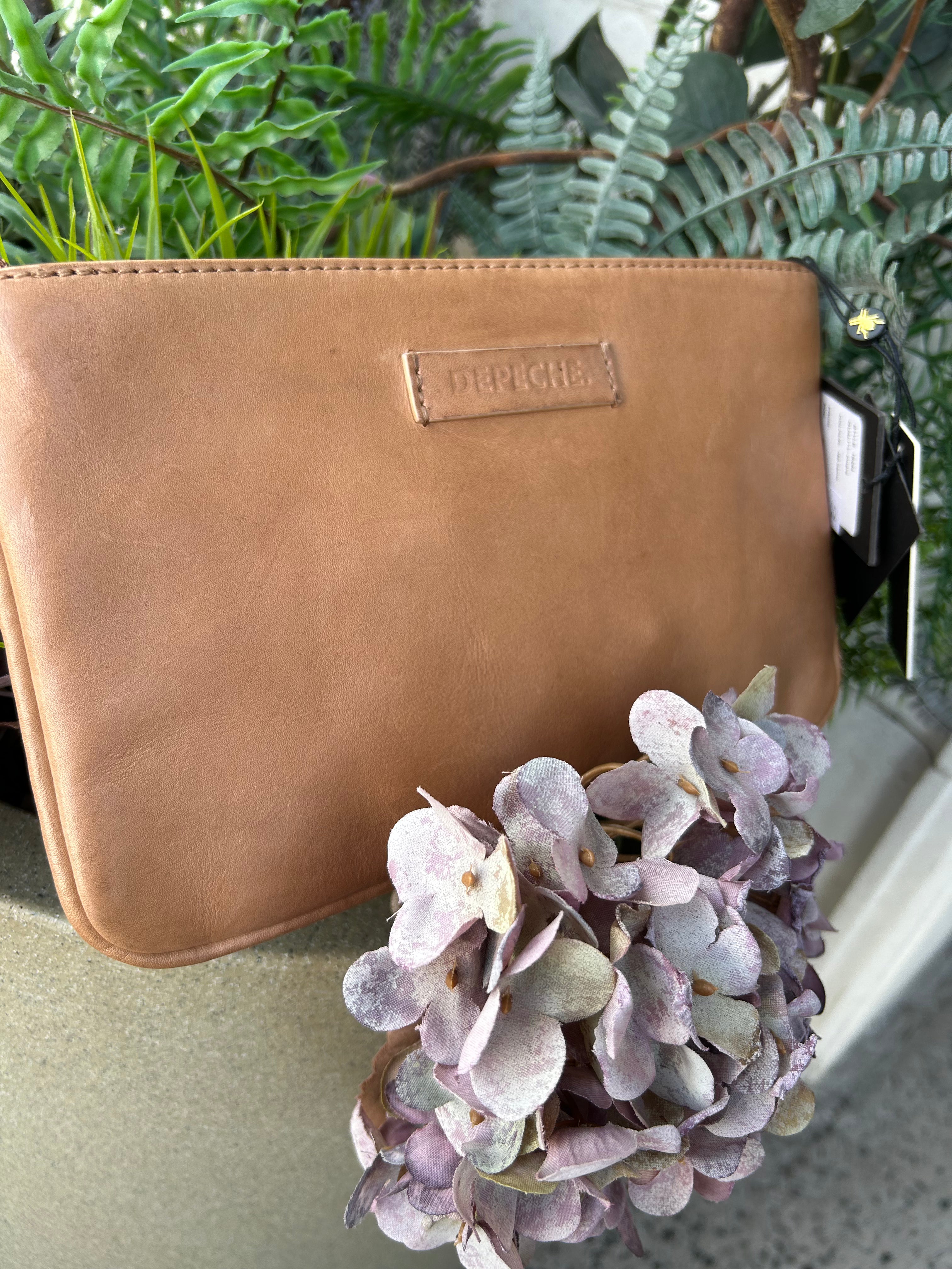 Beautiful Clutch in Camel