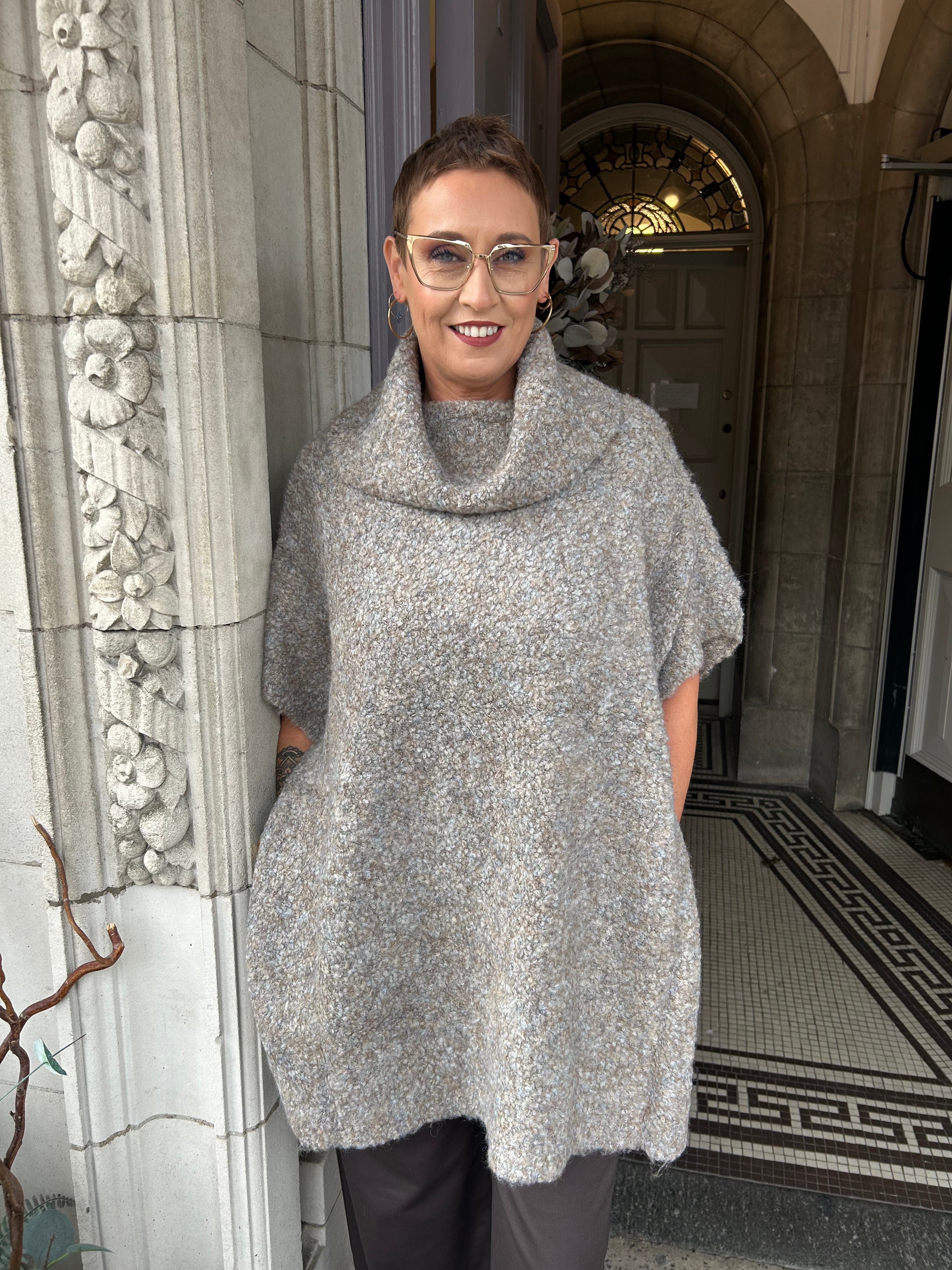 Poncho in Army Mix