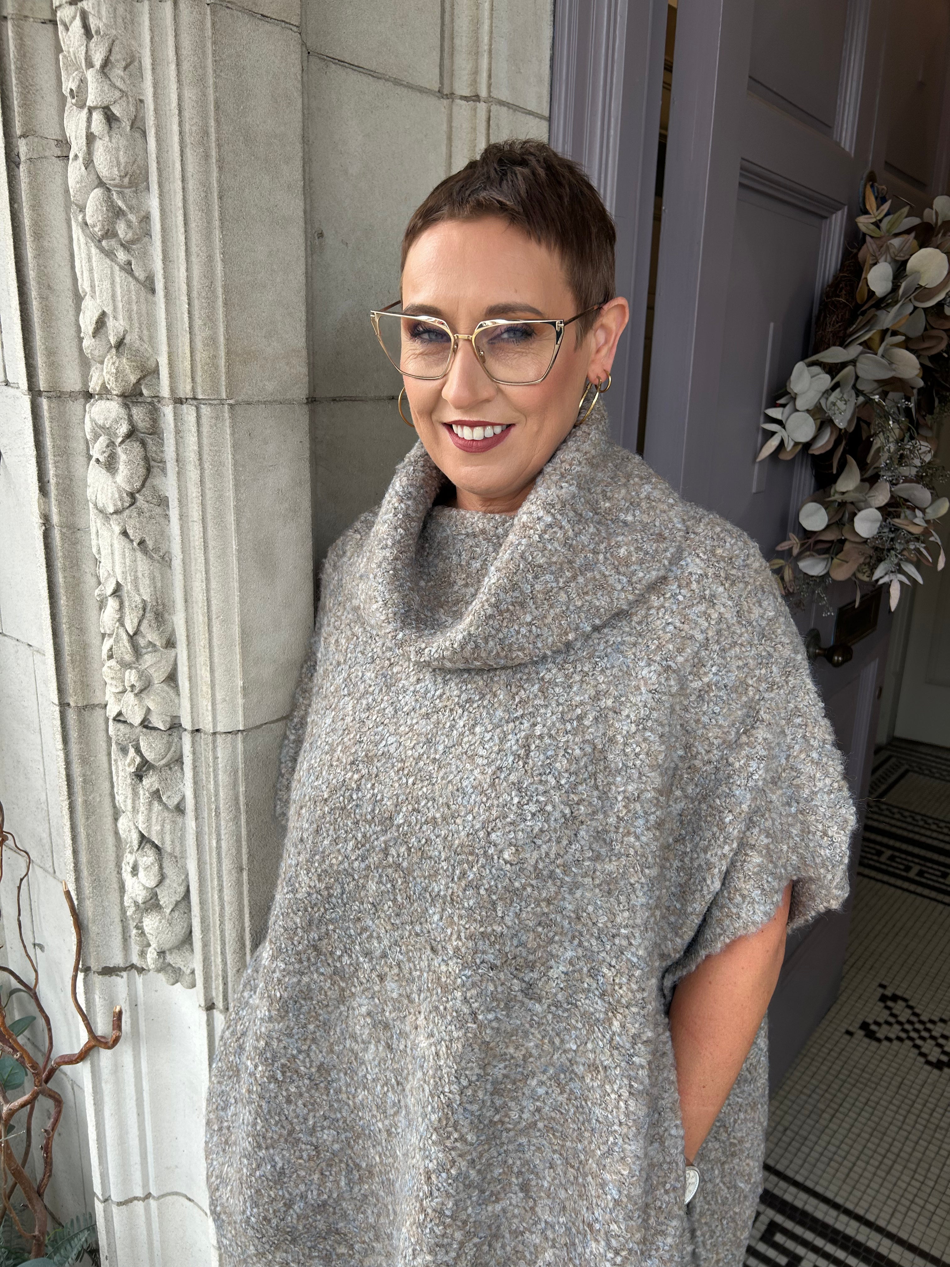 Poncho in Army Mix
