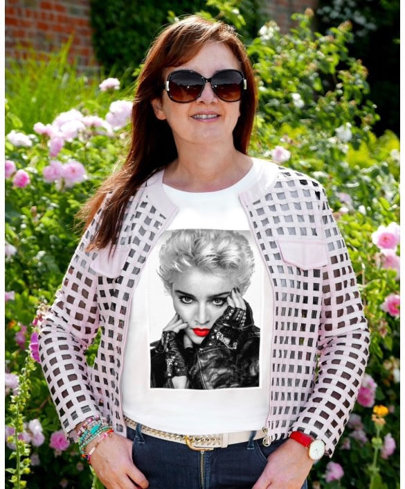 Madonna Tee in White