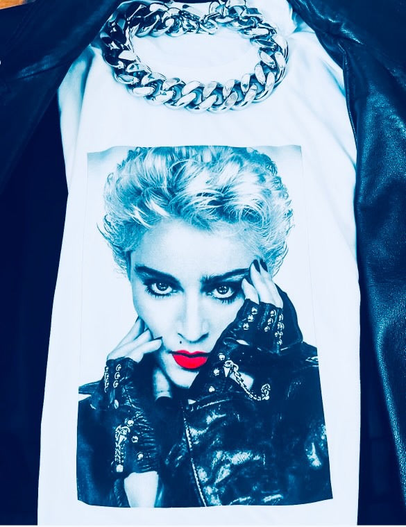 Madonna Tee in White