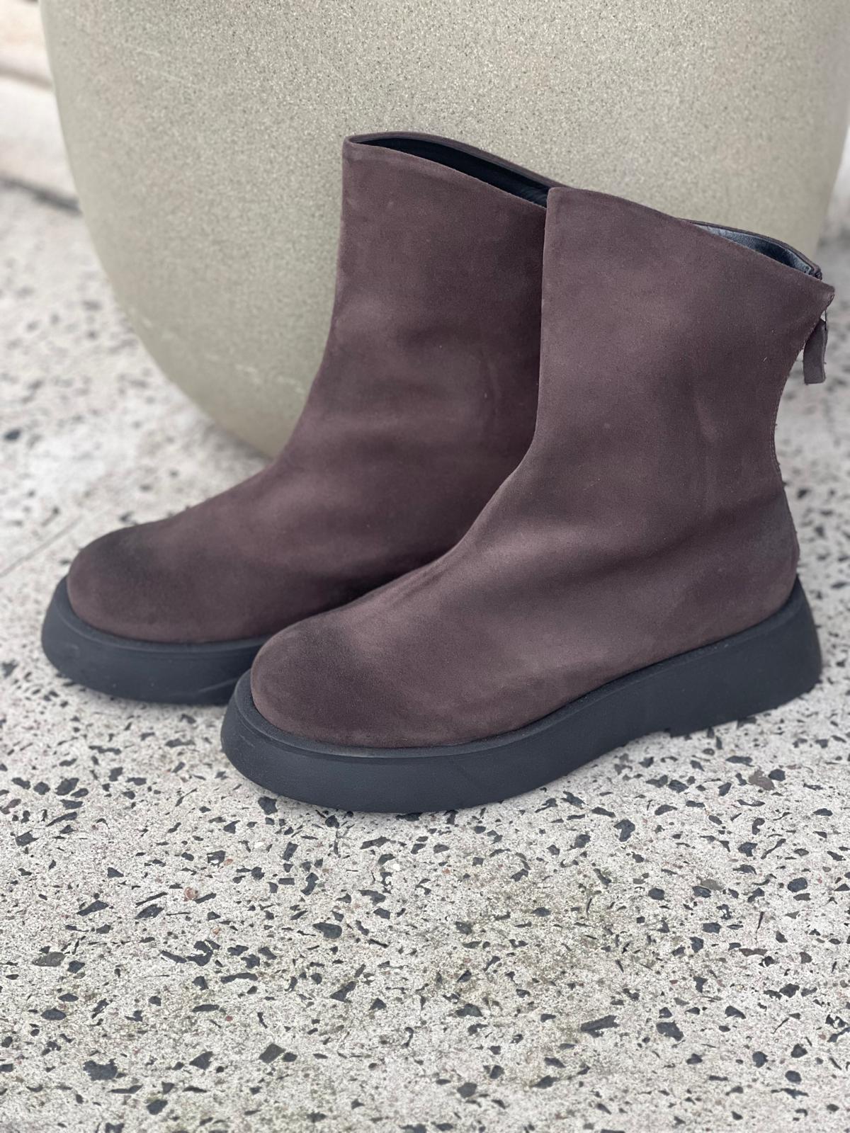 Silicone 05 Donna Biker Boot in Yukon Grafite