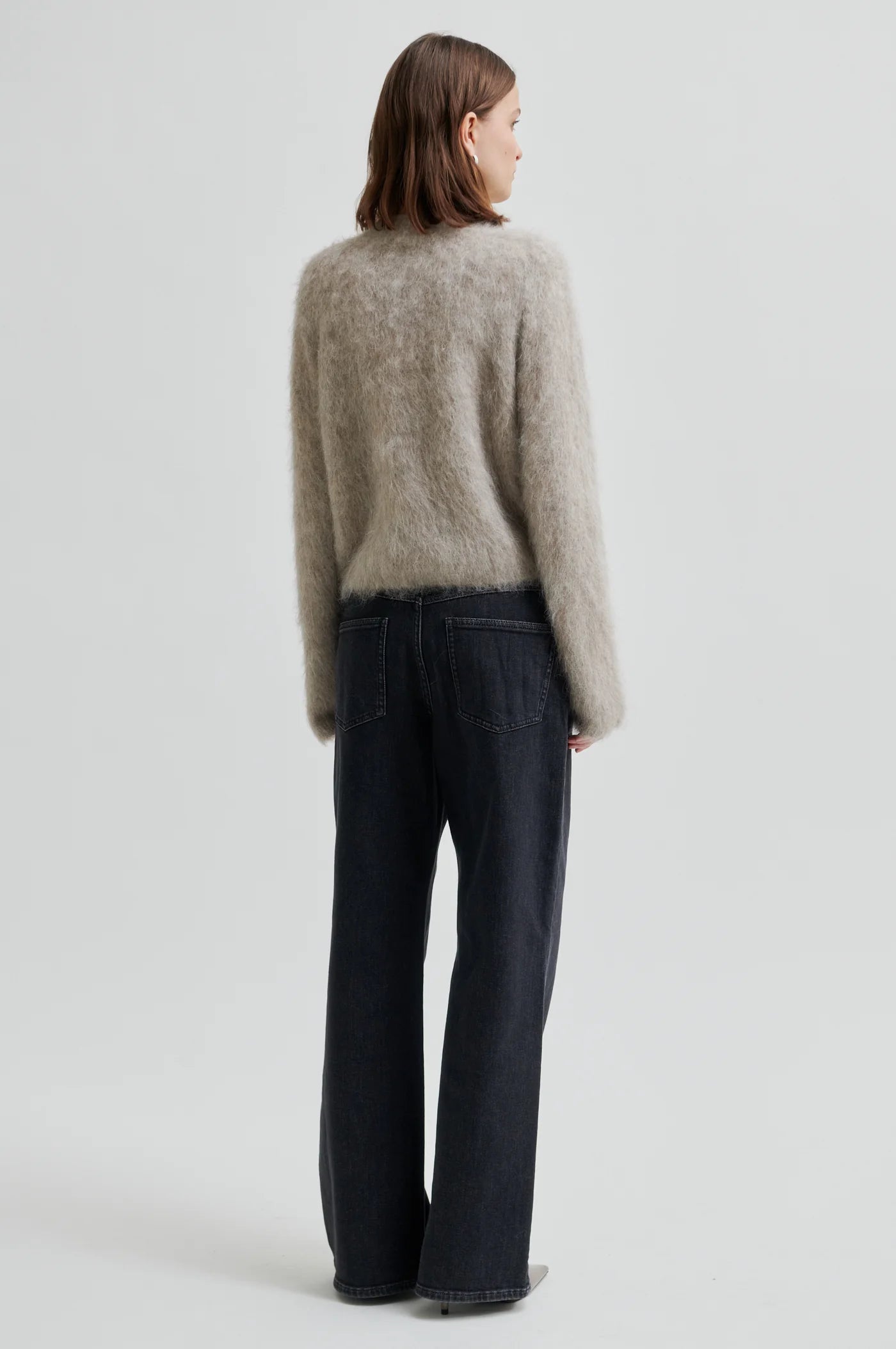 Karla Knit Cardigan in Pumice Stone