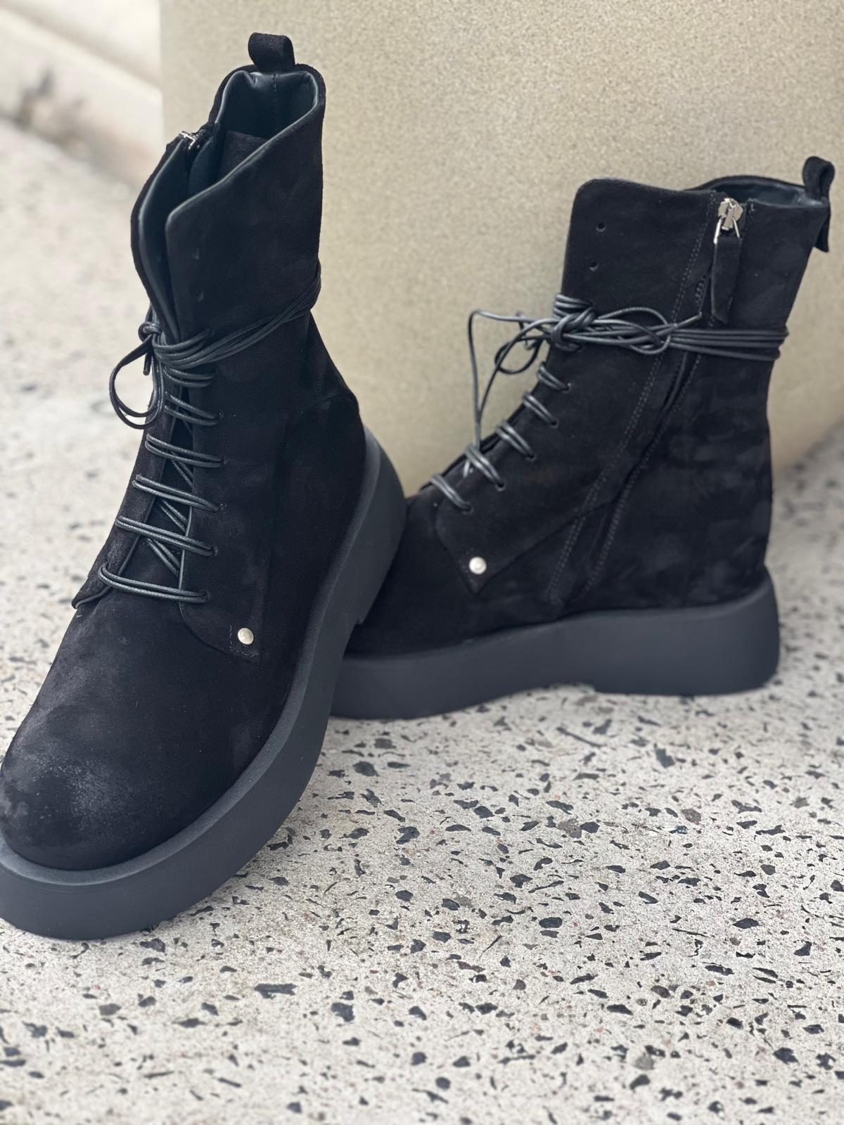 Silicone 20 Donna Boot in Yukon Nero