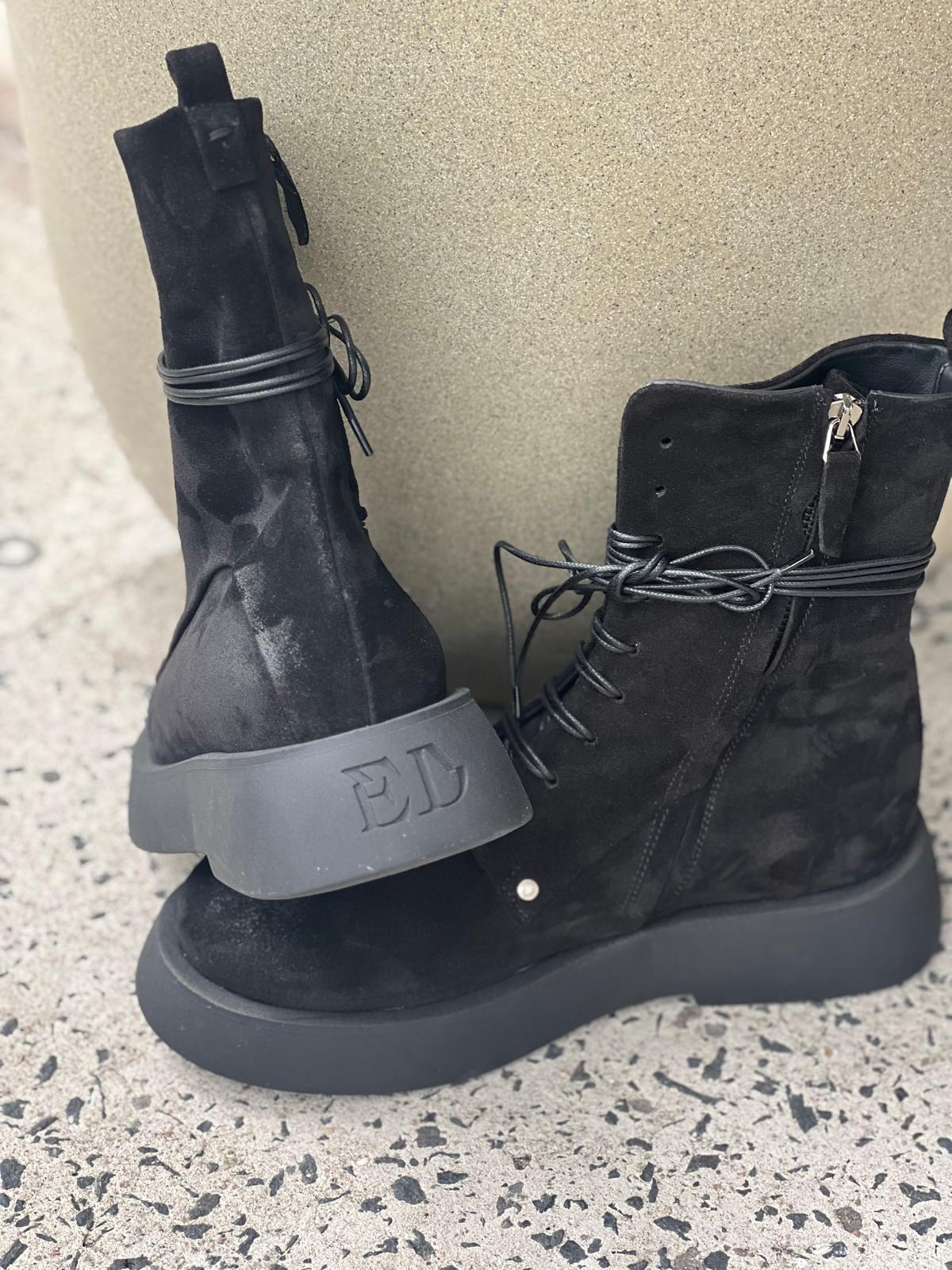 Silicone 20 Donna Boot in Yukon Nero