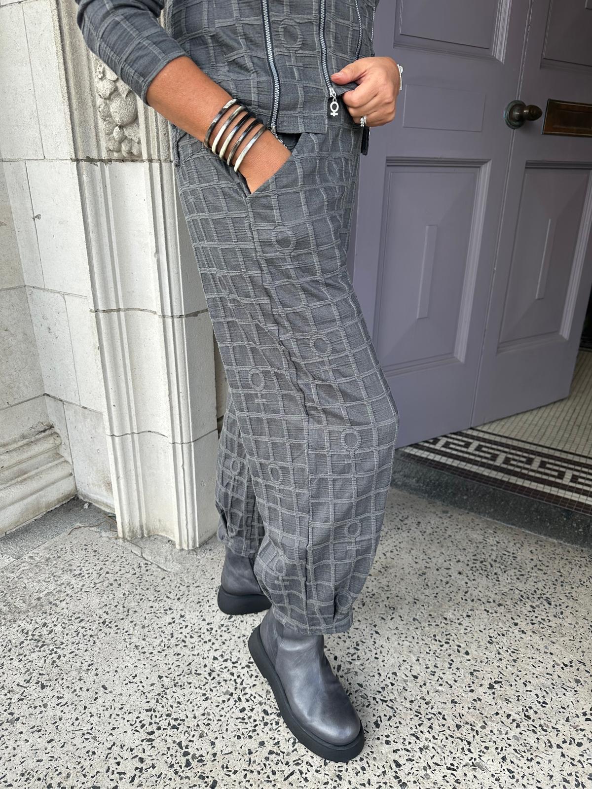 Bubble Trouser in Grey