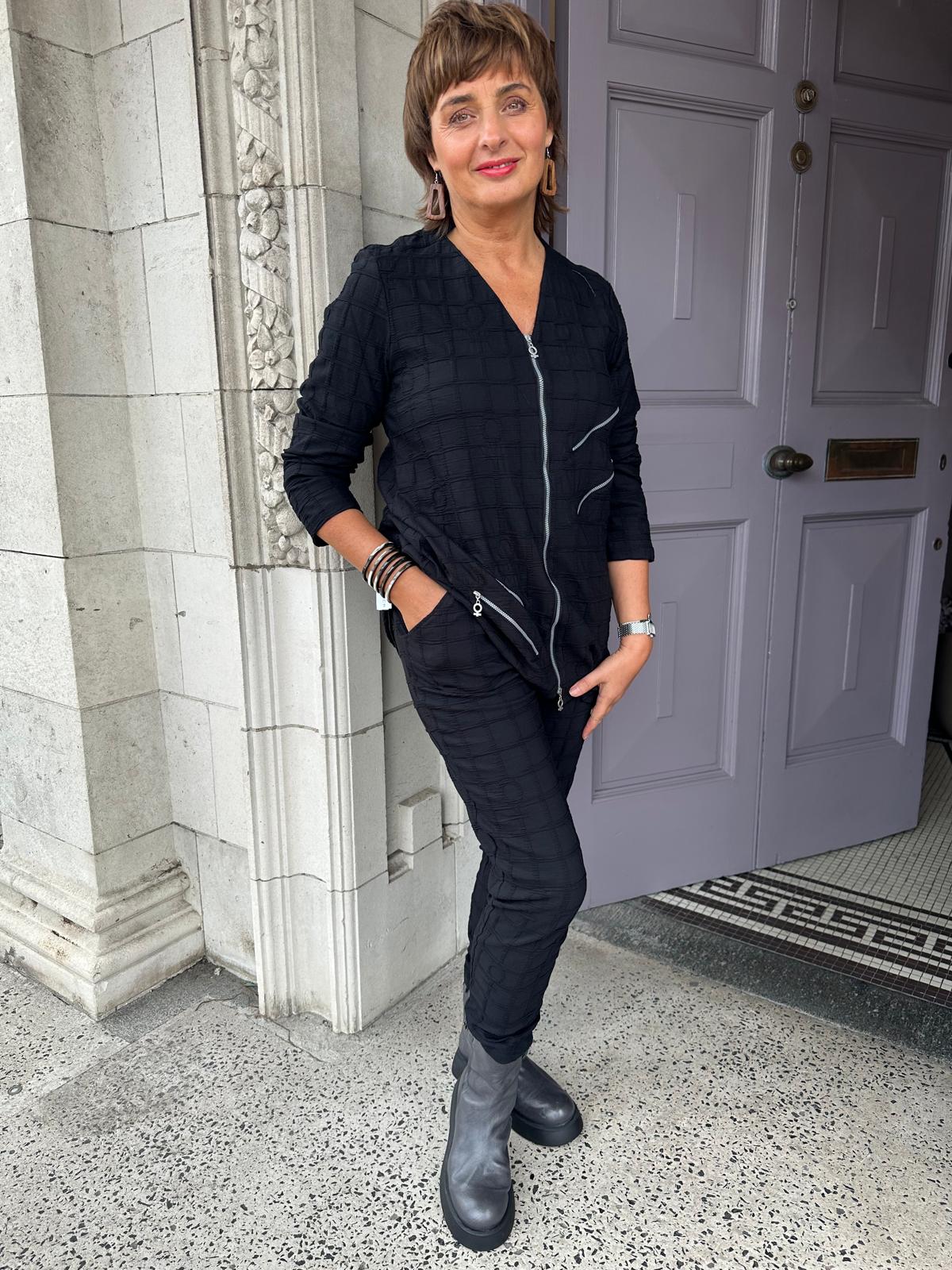 Bubble Trouser in Black