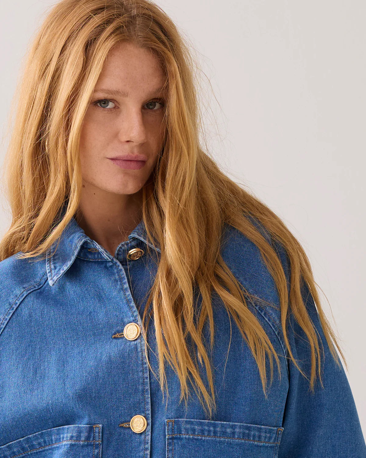 Denim Jacket in Blue