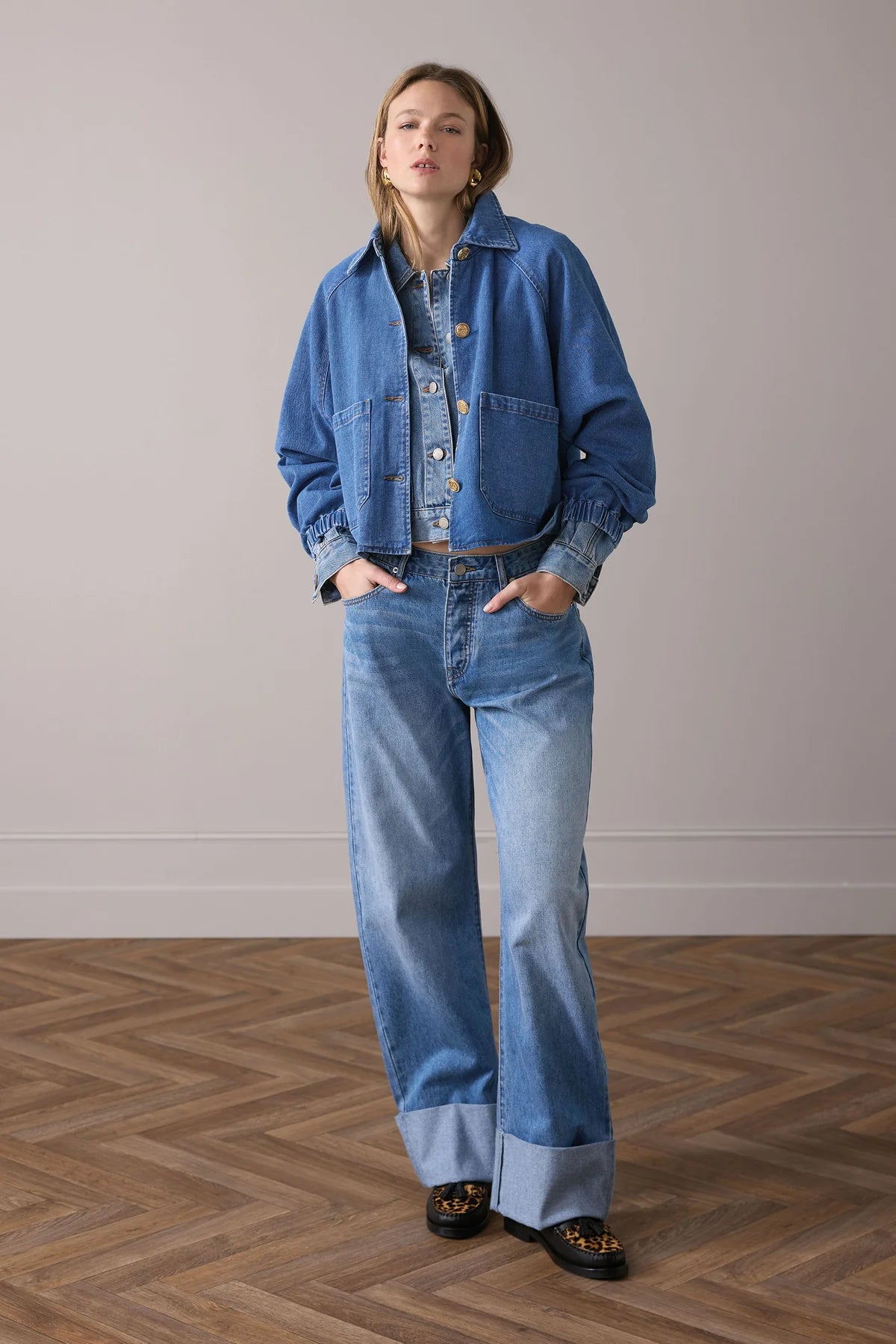 Denim Jacket in Blue