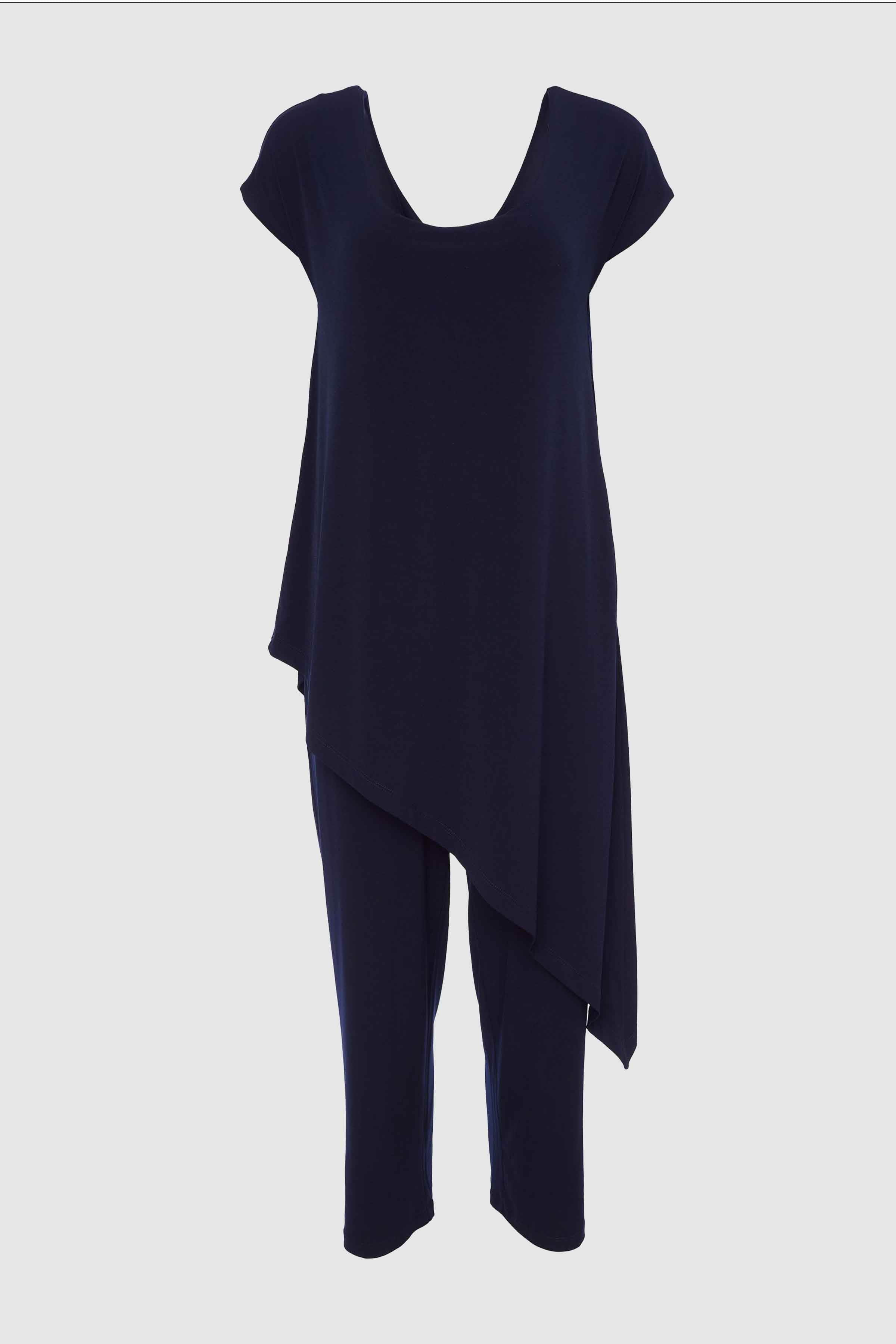 Jumpsuit with Overtop in Navy