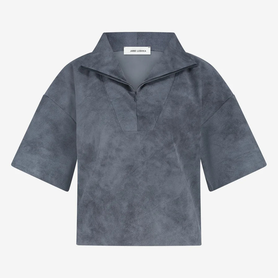 Leone Blouse in Grey