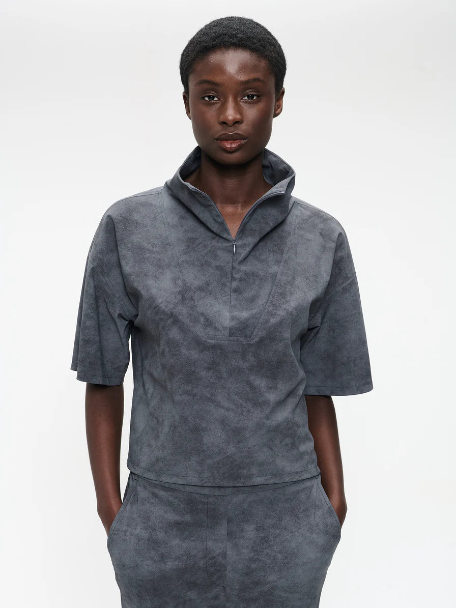 Leone Blouse in Grey
