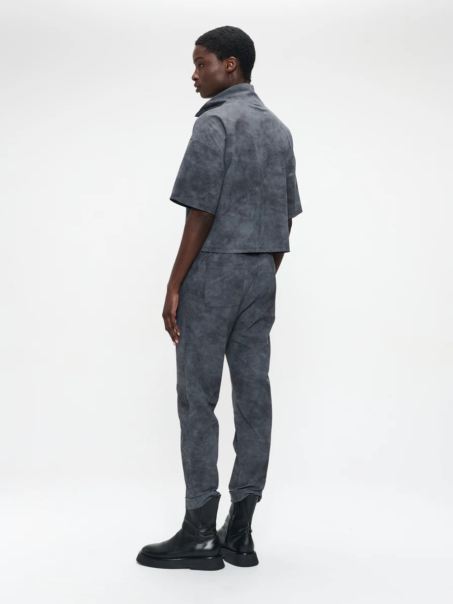 Leone Blouse in Grey