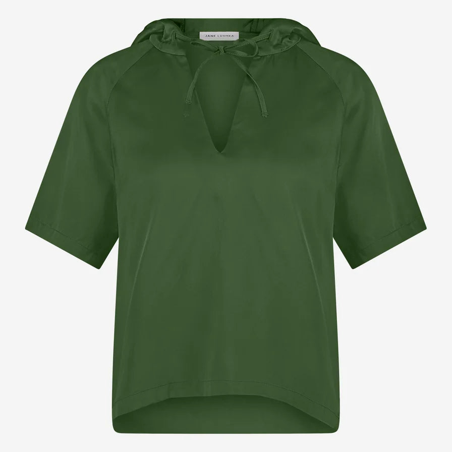 Evi Blouse in Olivia Green