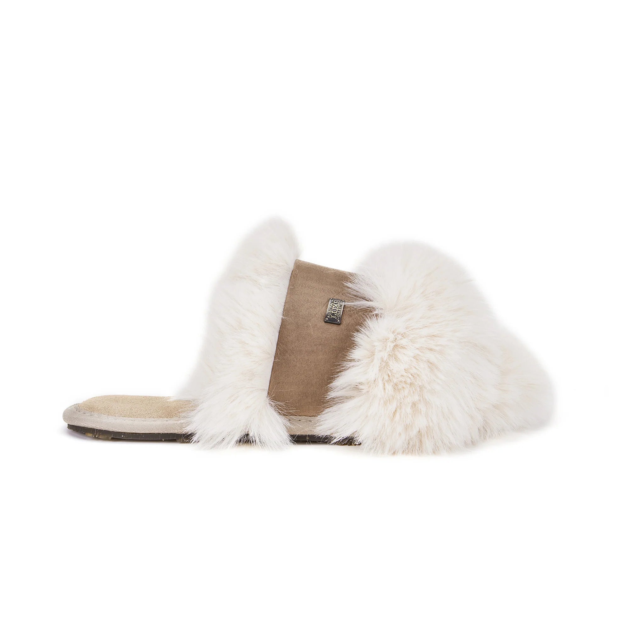 Muchas Luxe Slipper in Sand