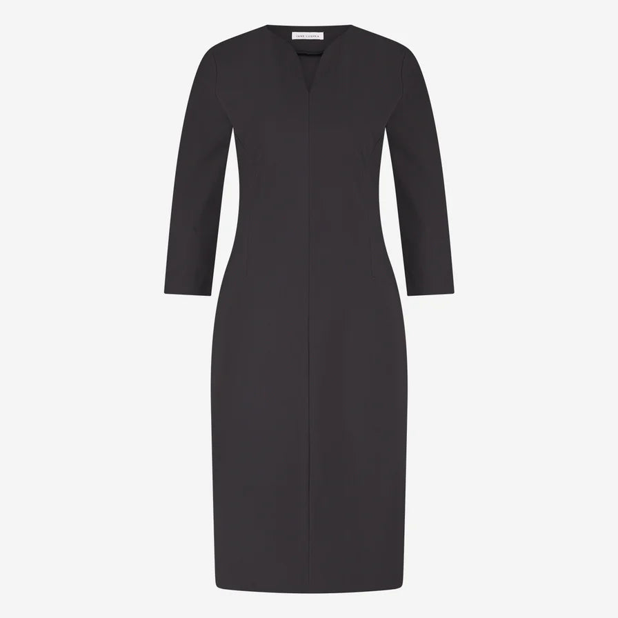 Martin Jersey Dress in Dark Grey