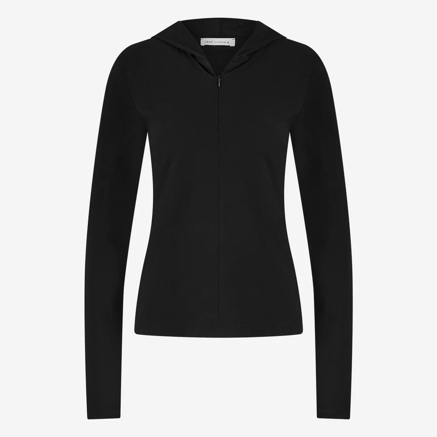Melissa Jersey Top in Black