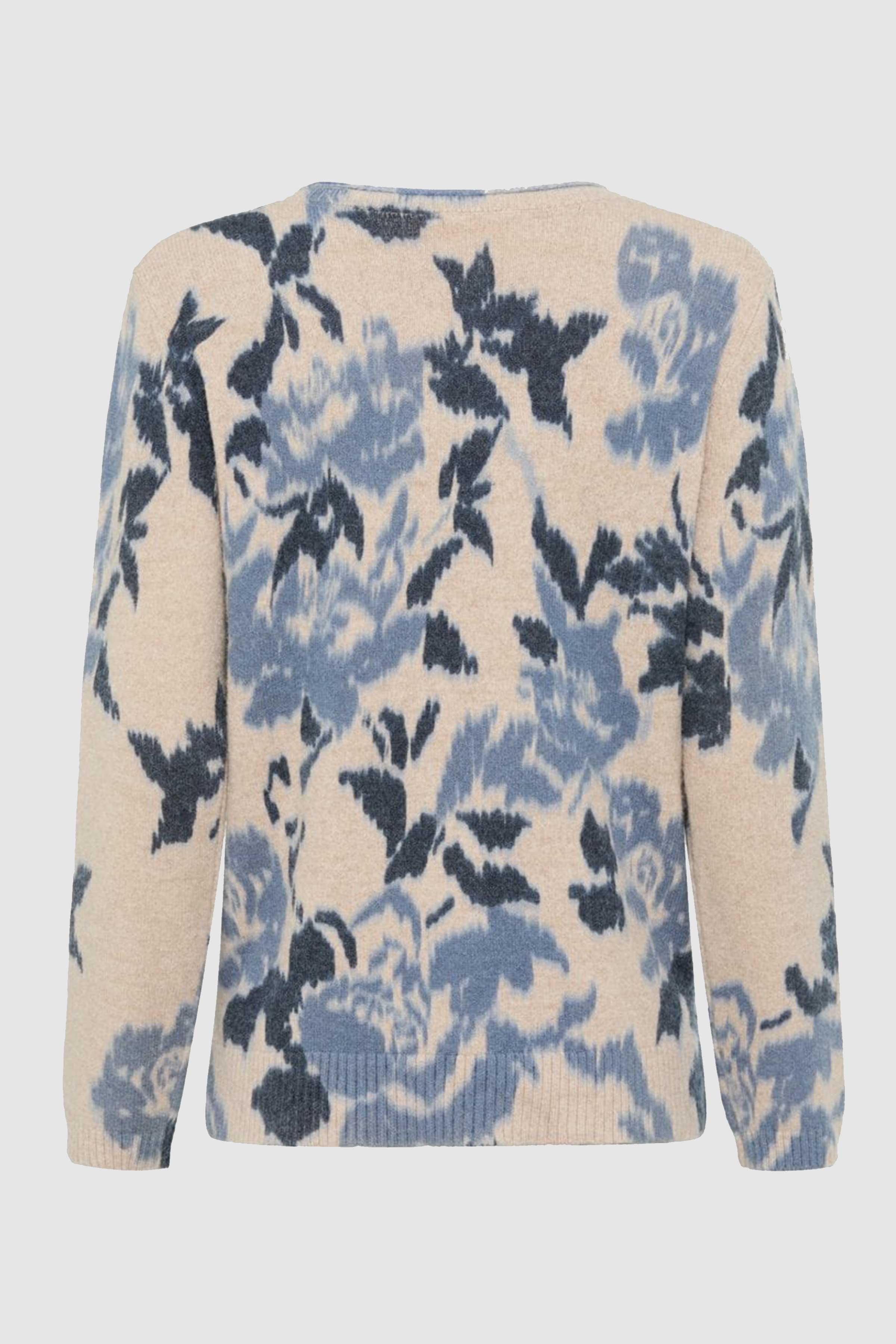 Long Sleeve Pullover in Blue Haze