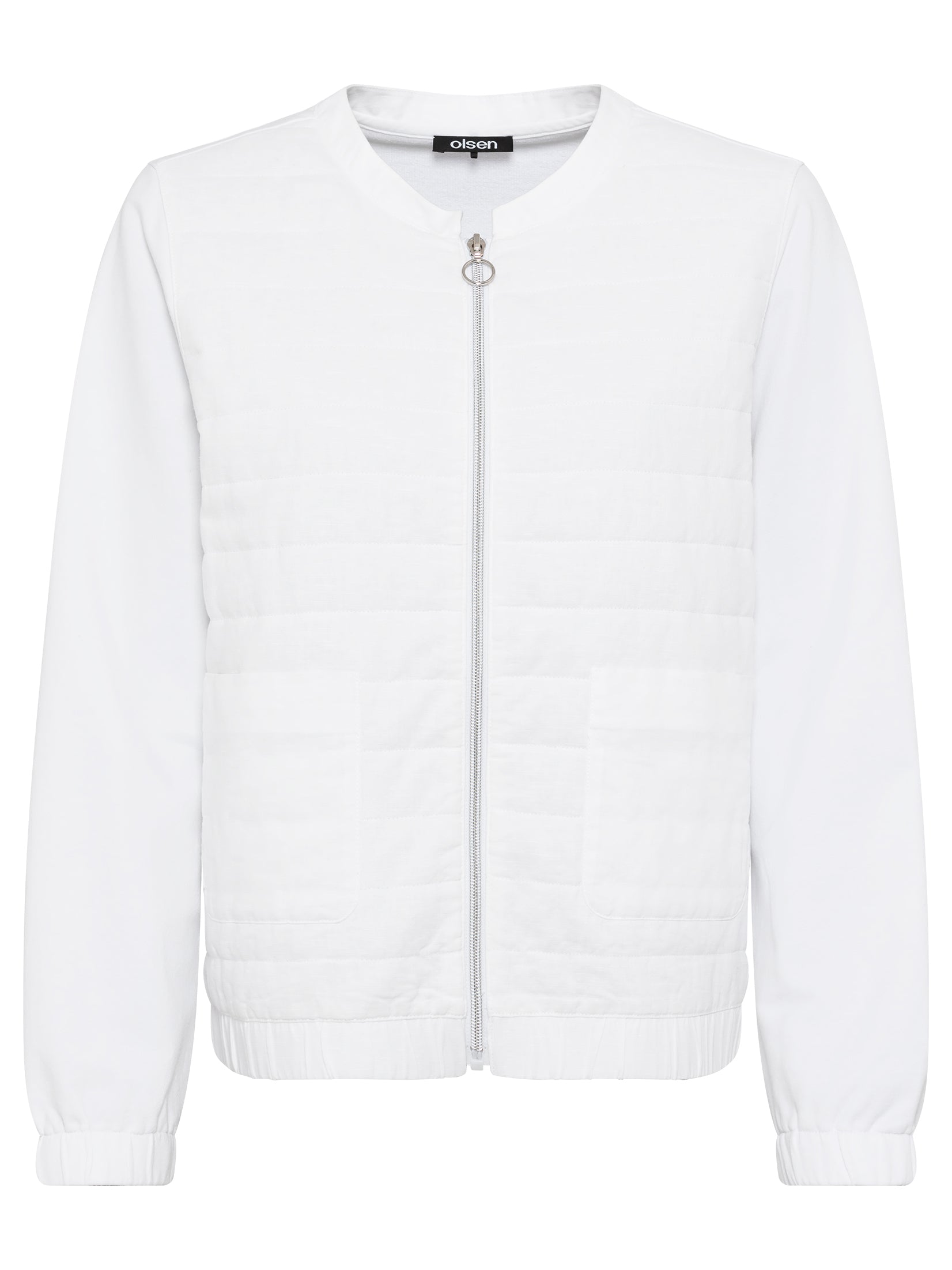 Jersey Jacket in White
