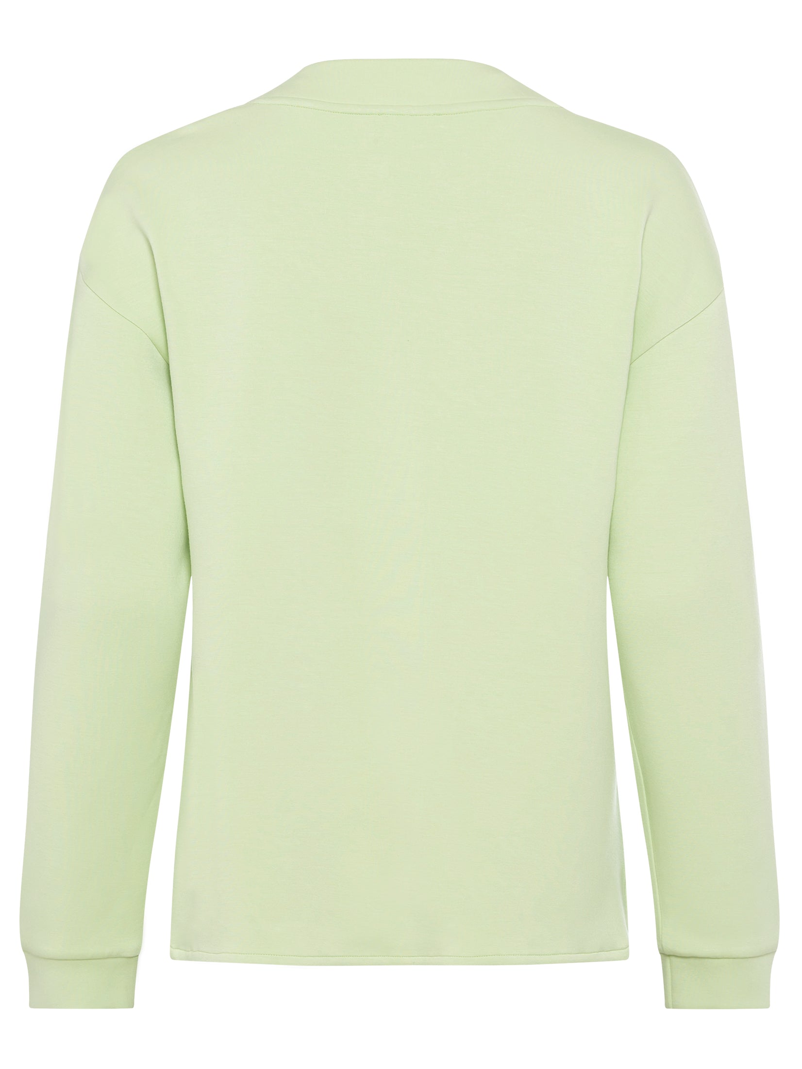 Long Sleeve Sweatshirt in Light Lime