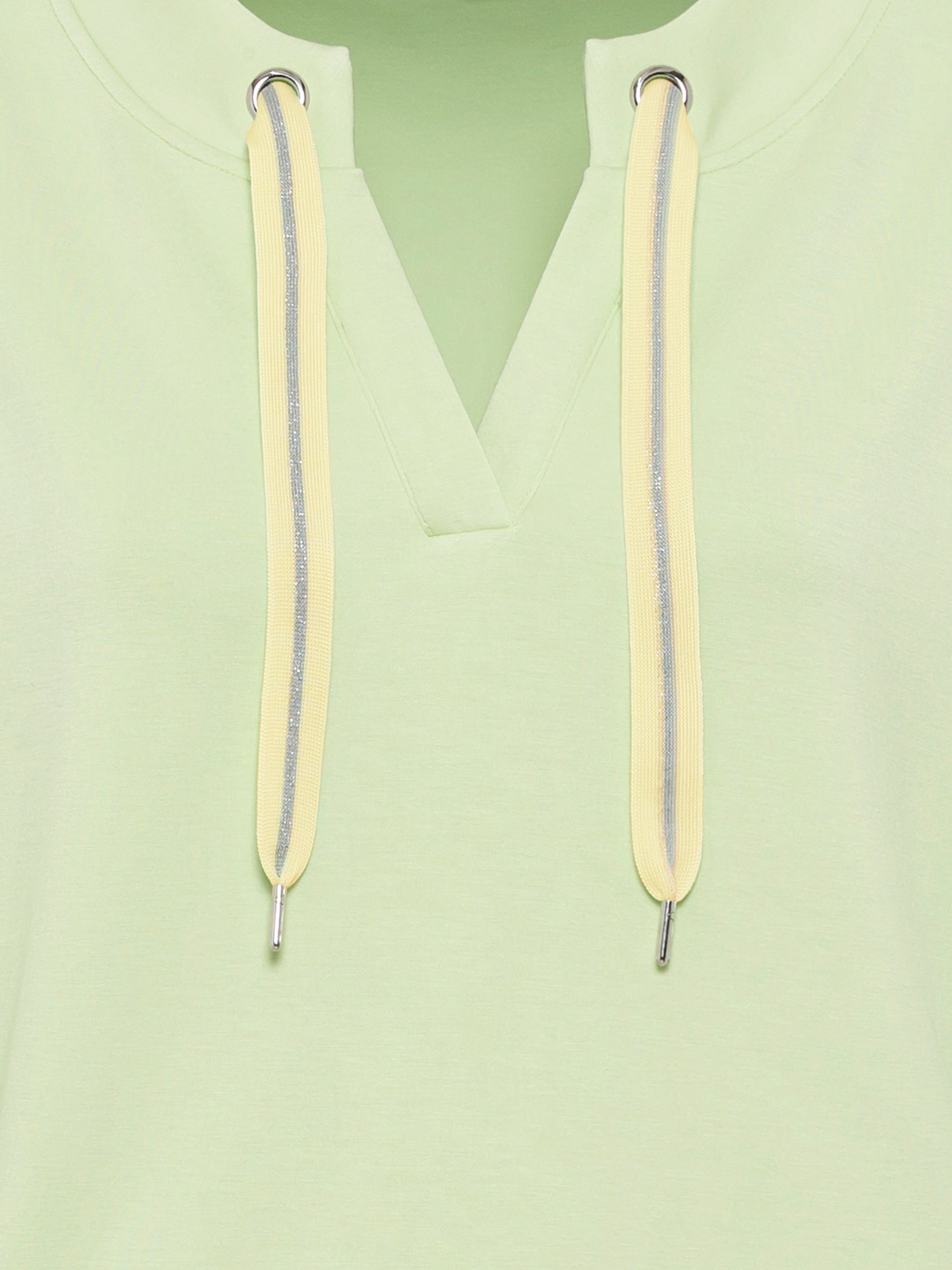 Long Sleeve Sweatshirt in Light Lime