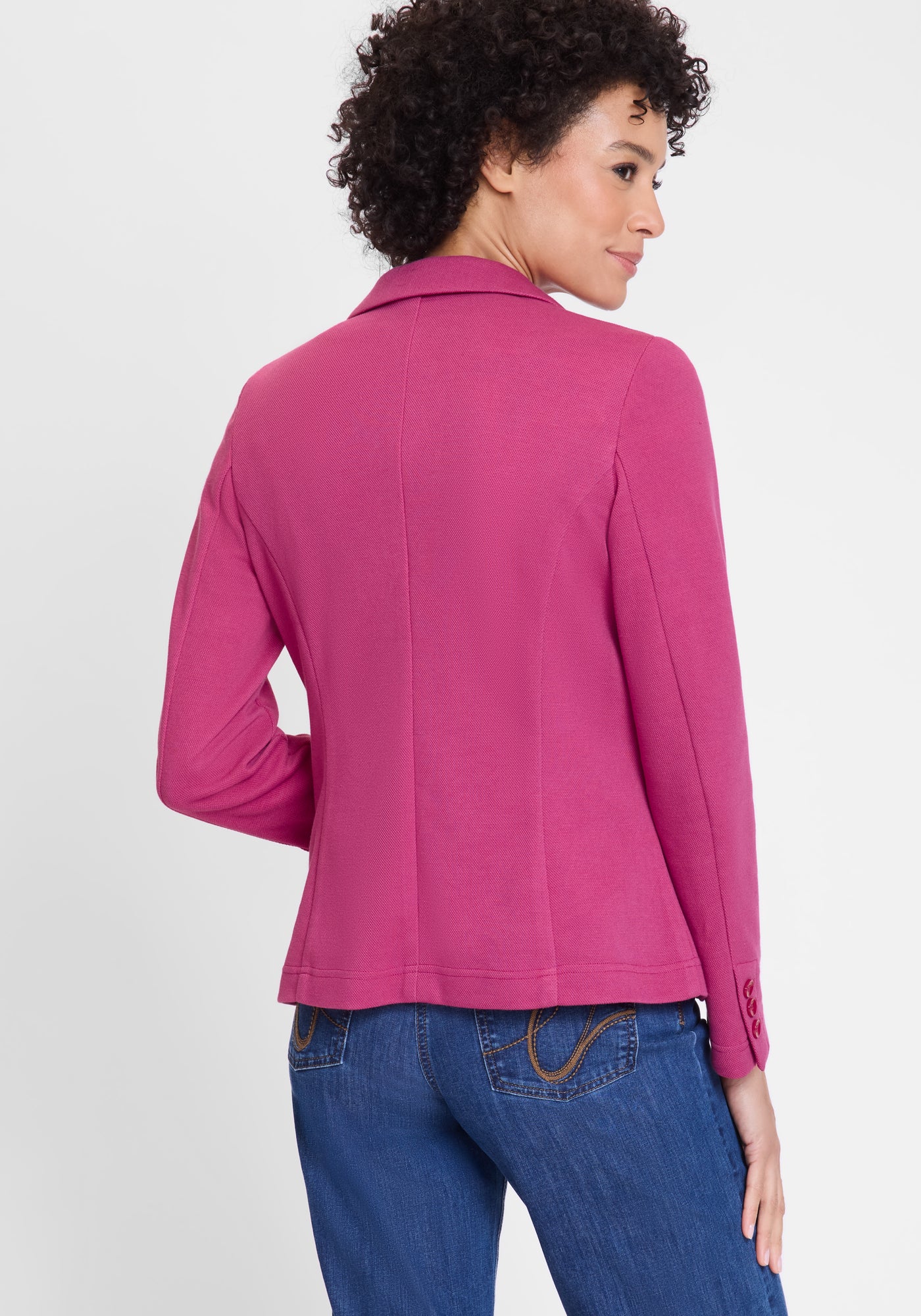 Classic Blazer in Violet