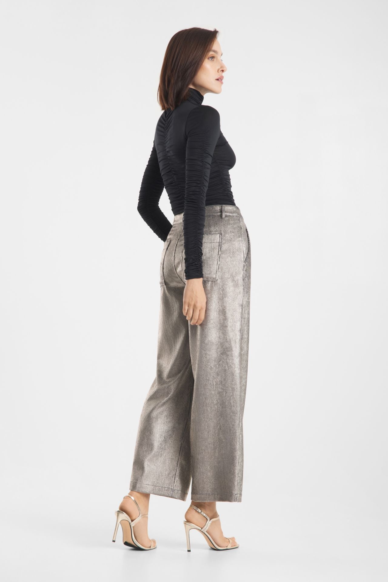 Yuki Trouser in Gold