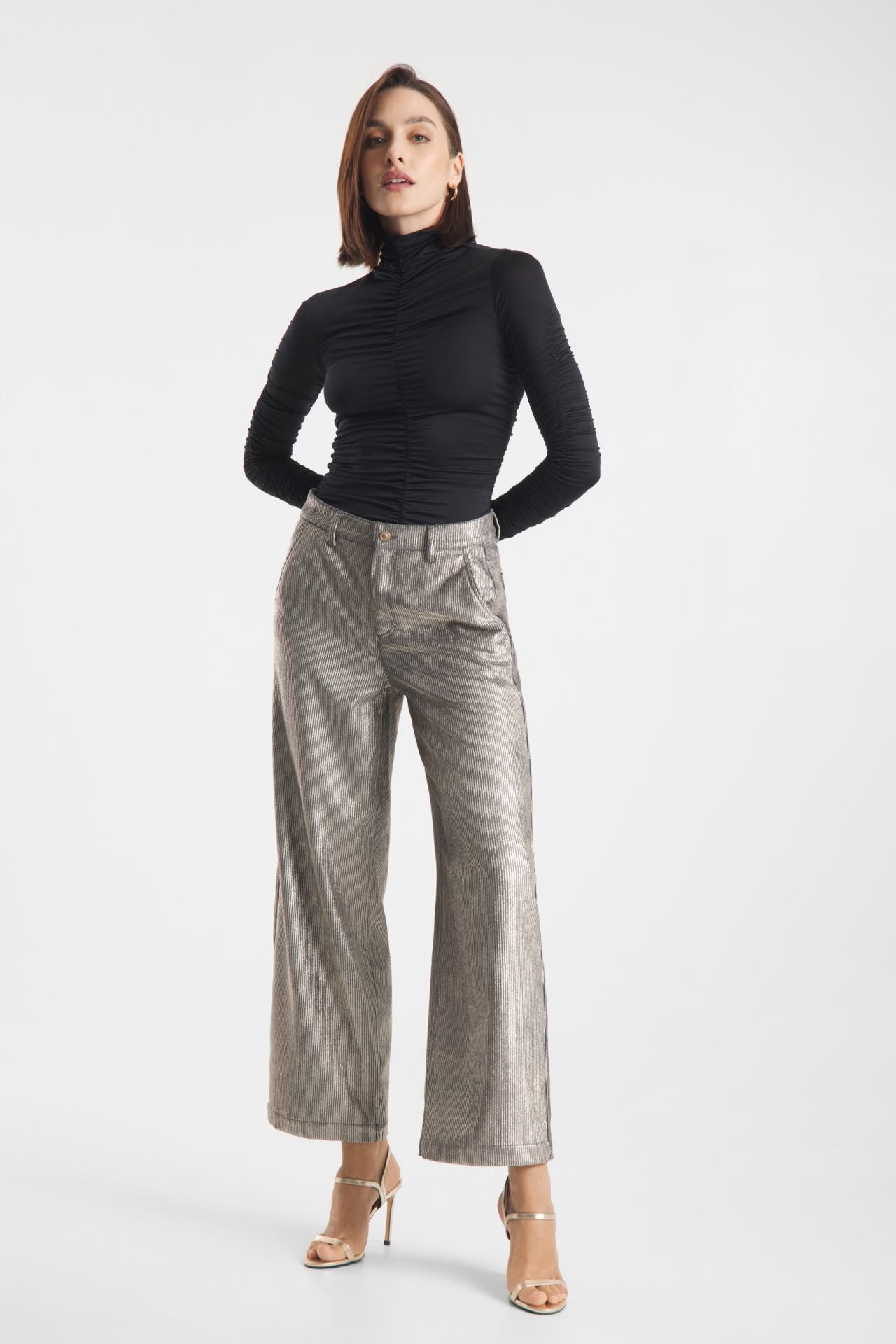 Yuki Trouser in Gold