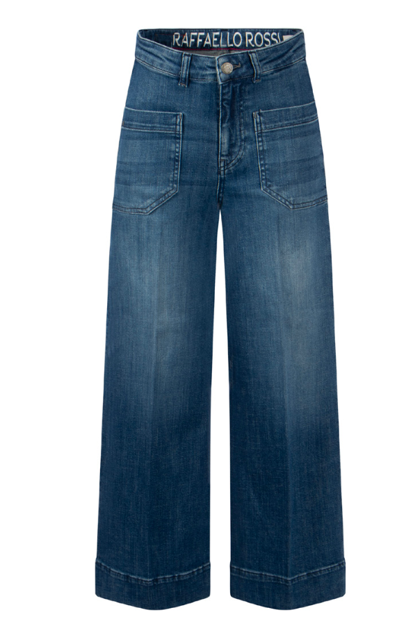 Miru 6/8 Jeans in Authentic Blue