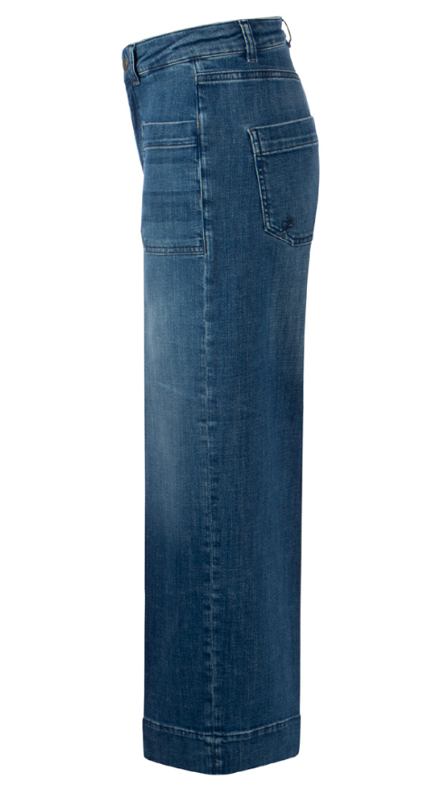 Miru 6/8 Jeans in Authentic Blue