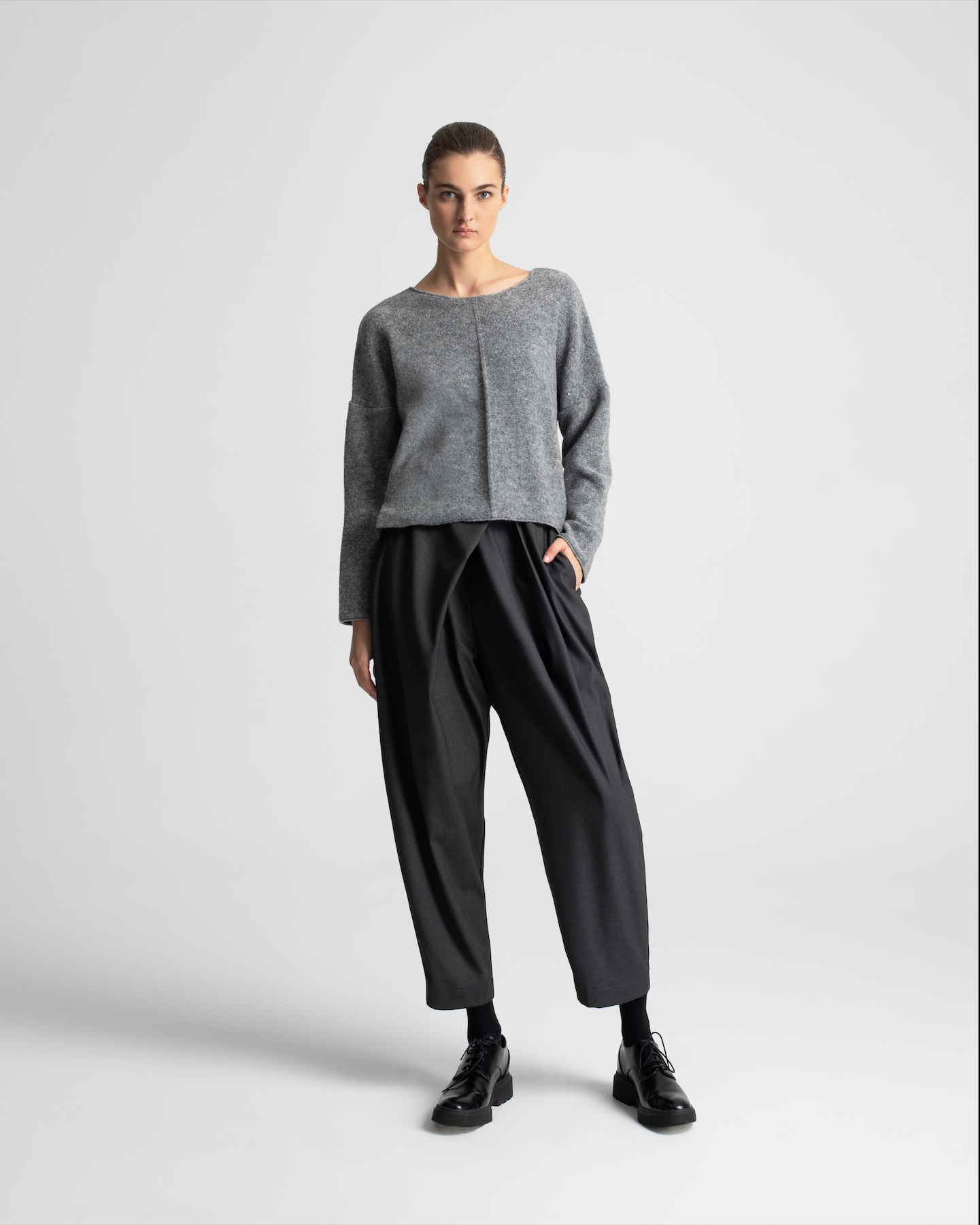 Anika Trouser in Anthracite