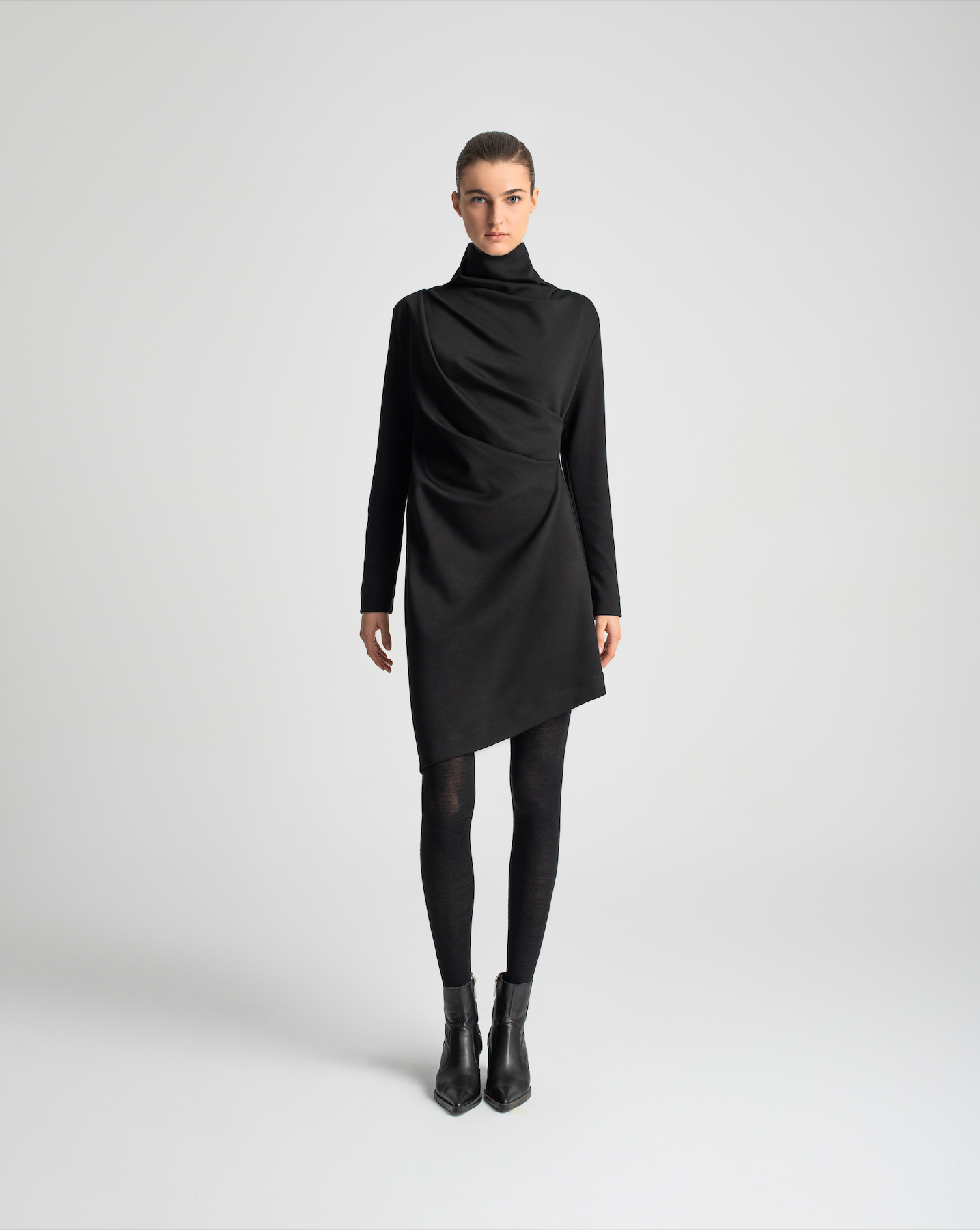 Combi Dress in Black