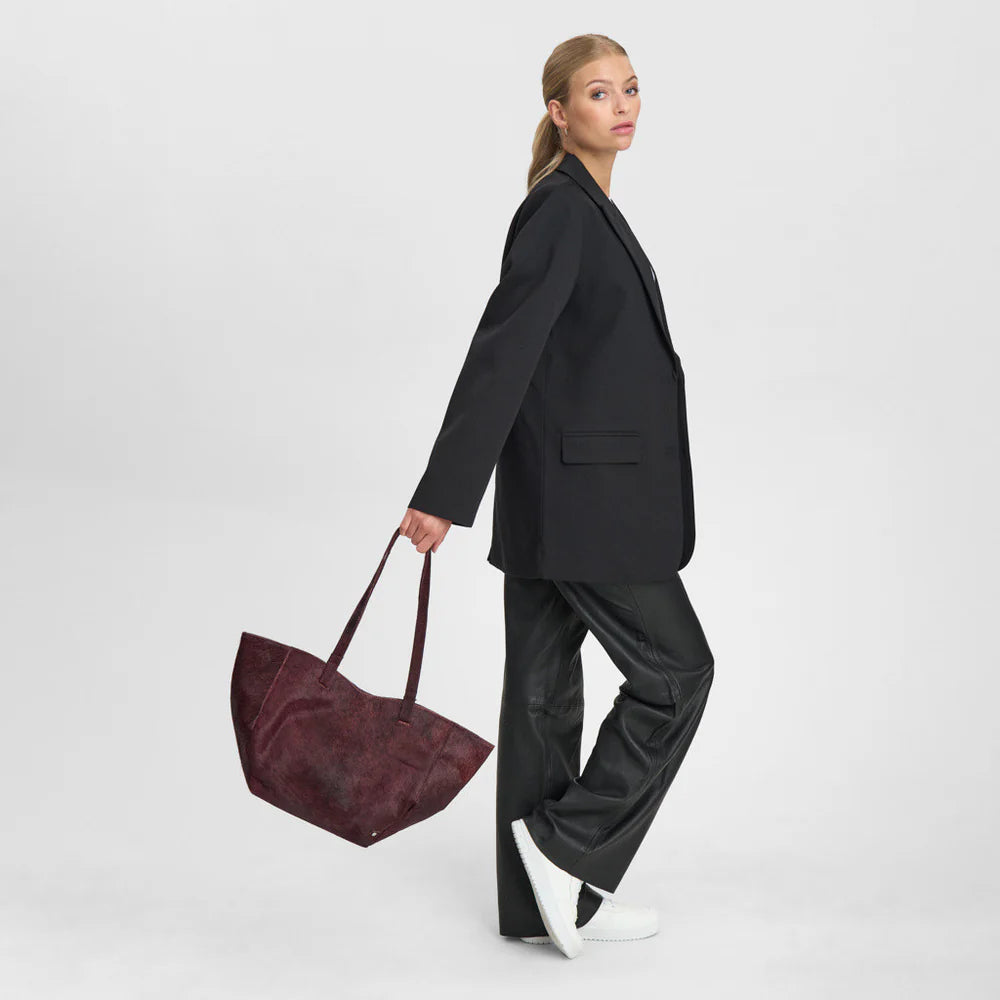 Shopper Bag in Ox Blood