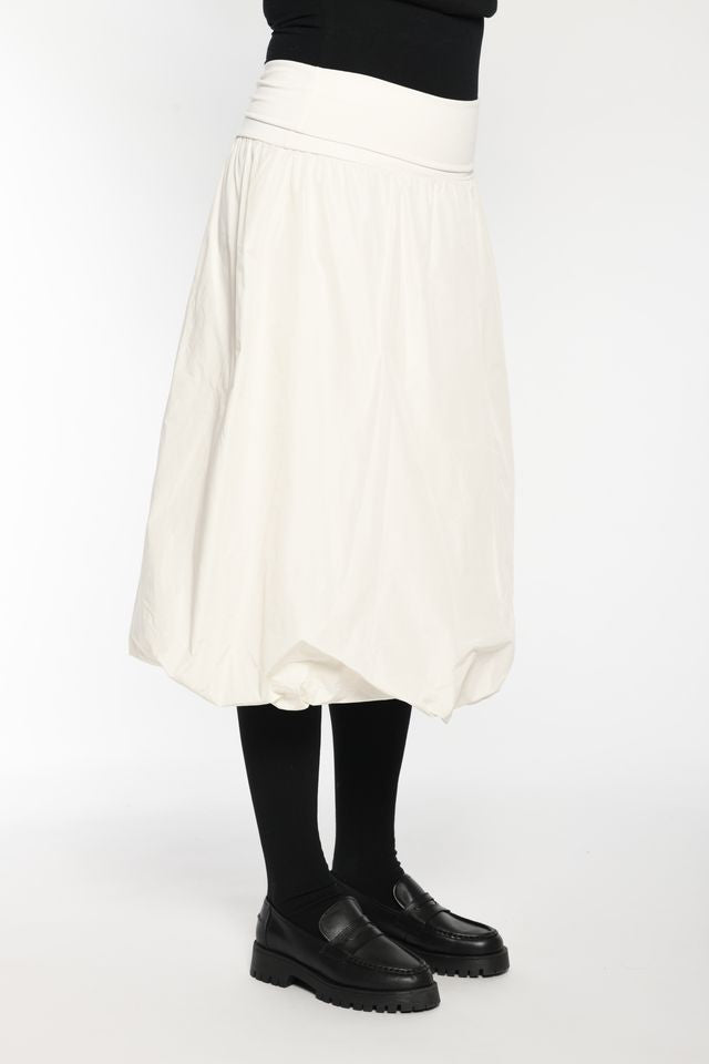 Balloon Skirt in Chalk