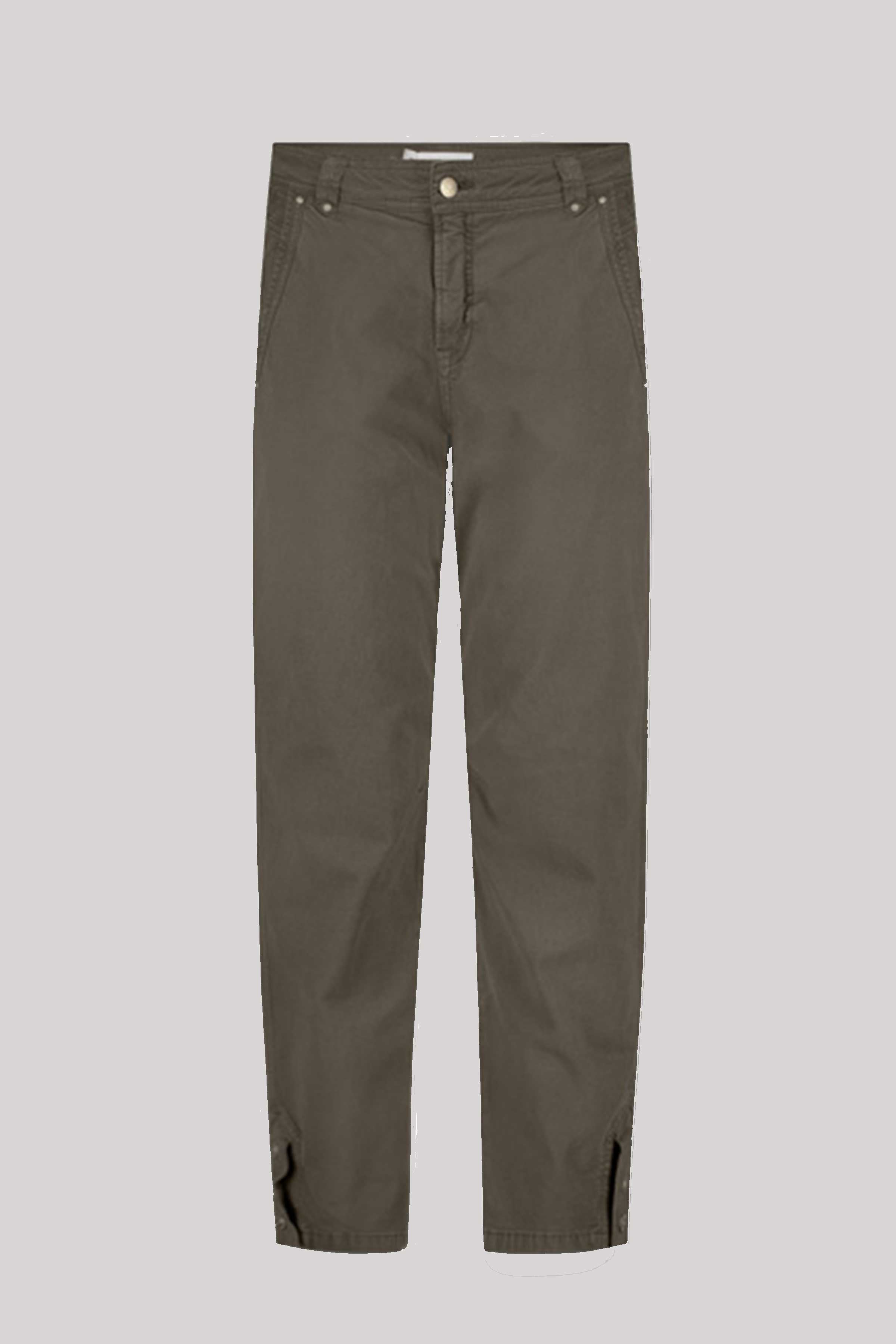 Tapered Rough Twill Trouser in Dark Camo