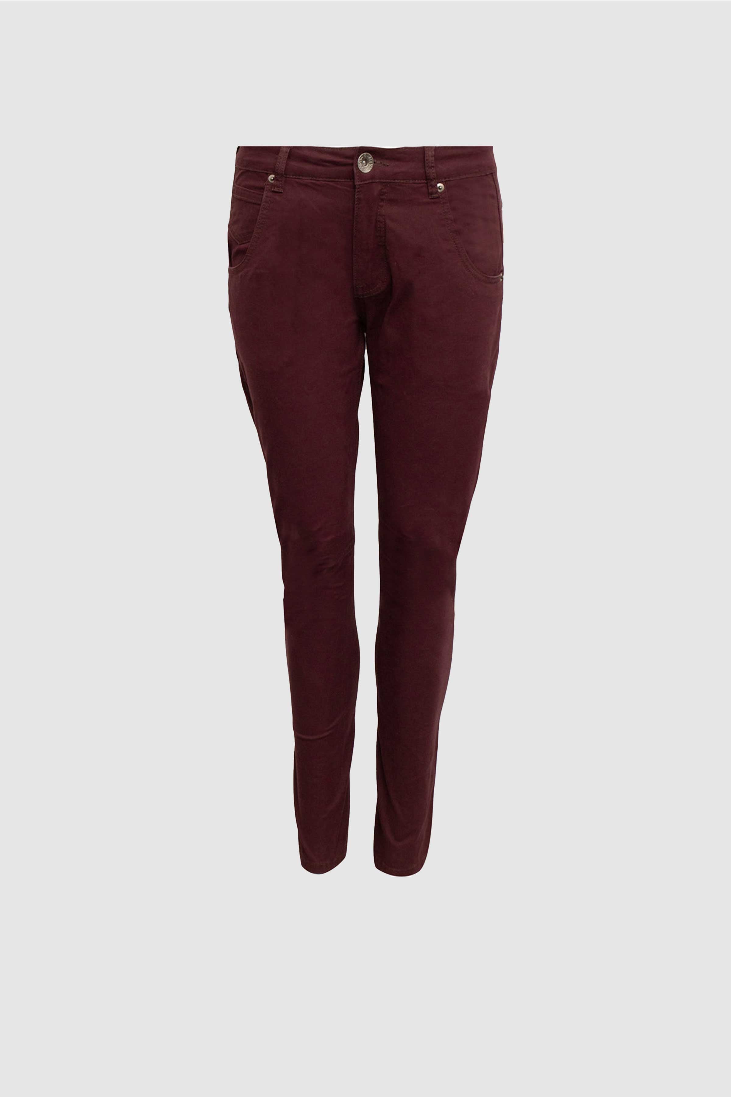 Capri Jeans in Wine